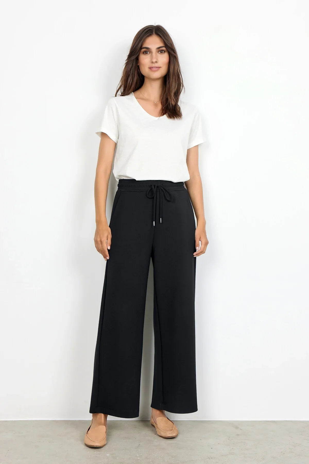 Soya Concepts Drawstring Waist Pant - Style 5f25328
