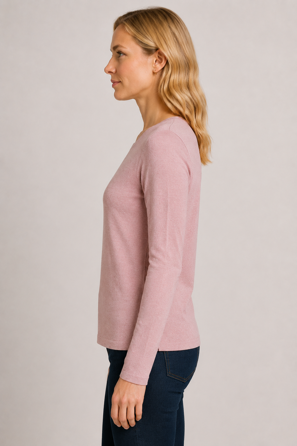 Soya Concepts Dollie Long Sleeve Crew Neck Top - Style 5F33827Z
