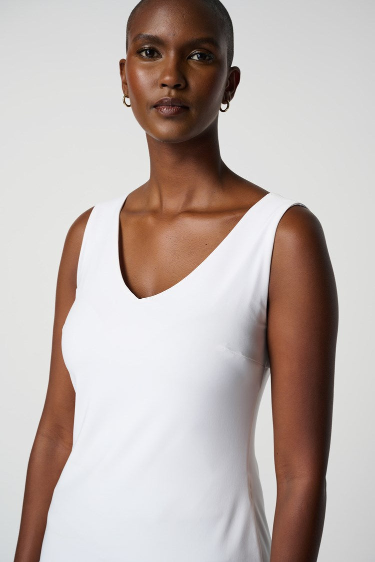 V-Neck Double Layer Cami