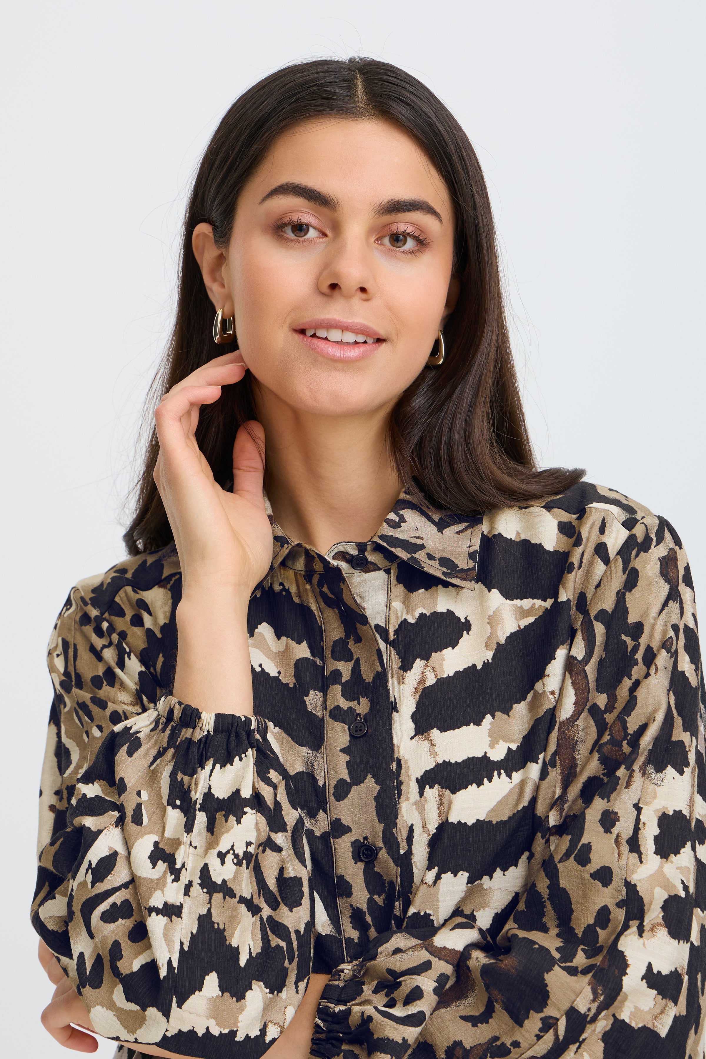 Fransa Print Dress- Style 20617073