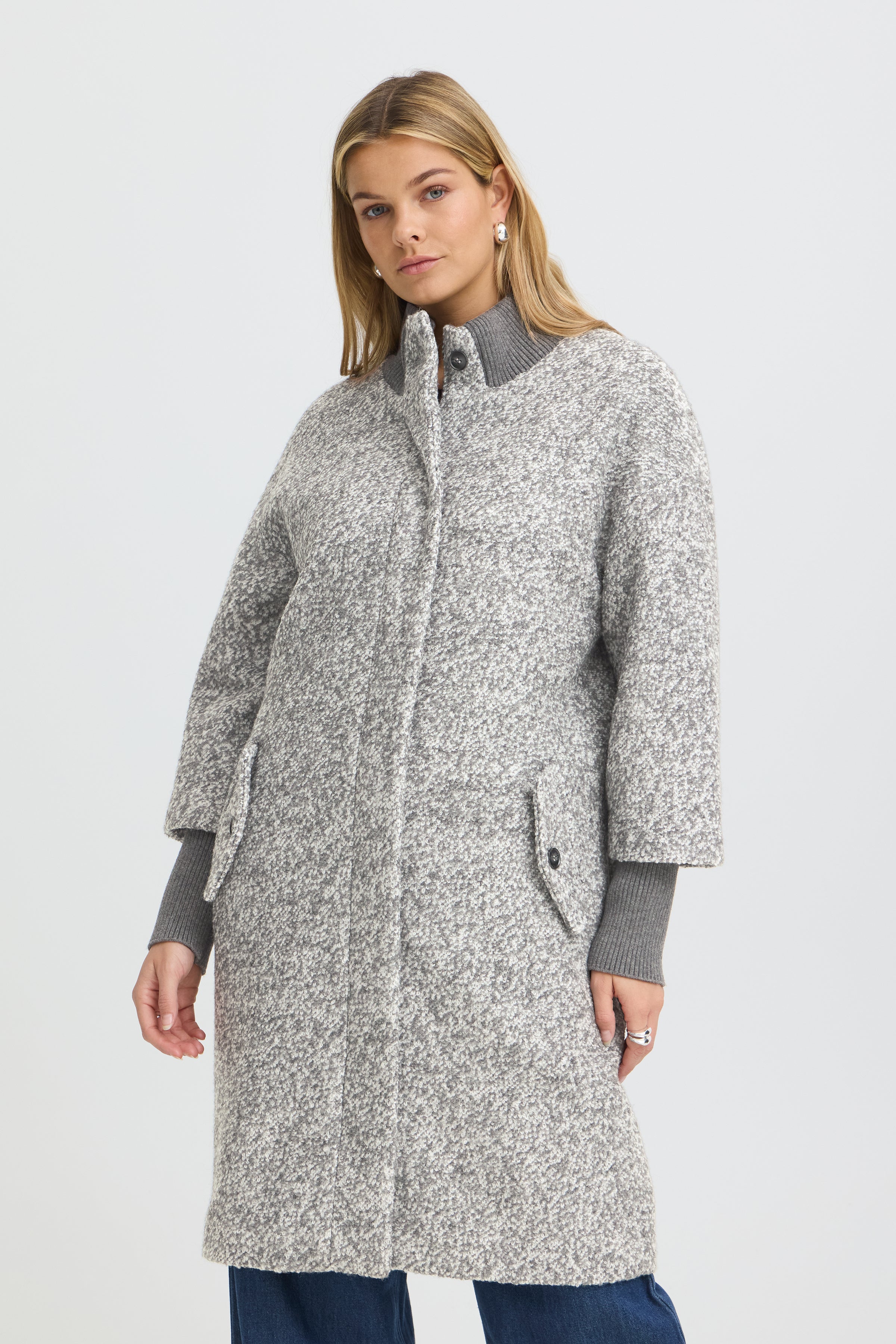 Fransa Angele Long Coat - Style 20617824