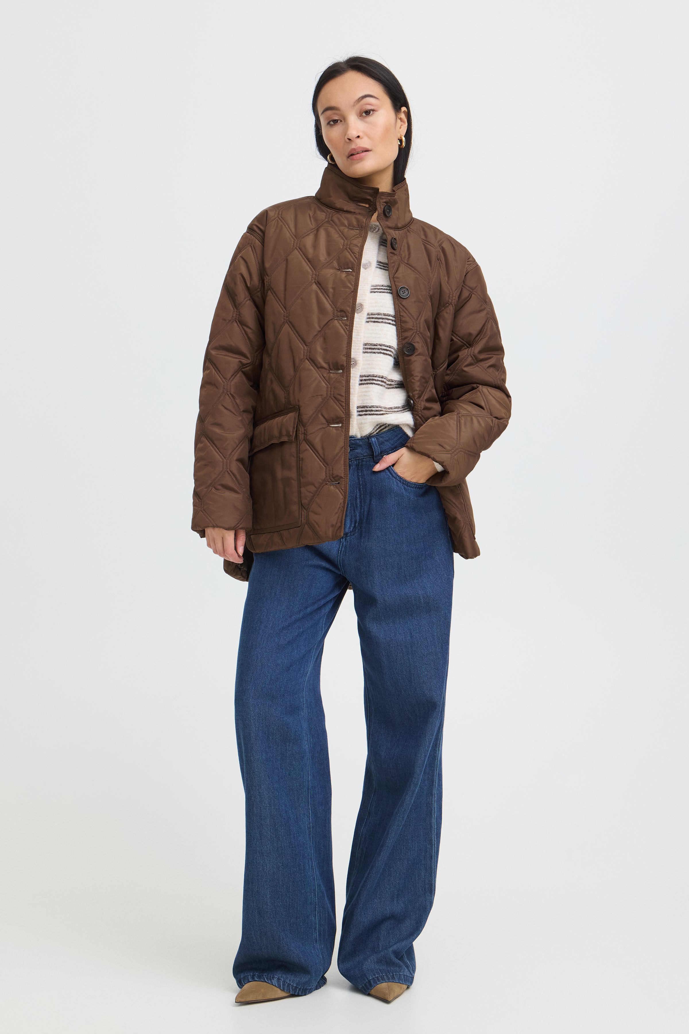 Fransa Puffer Jacket - Style 20617830