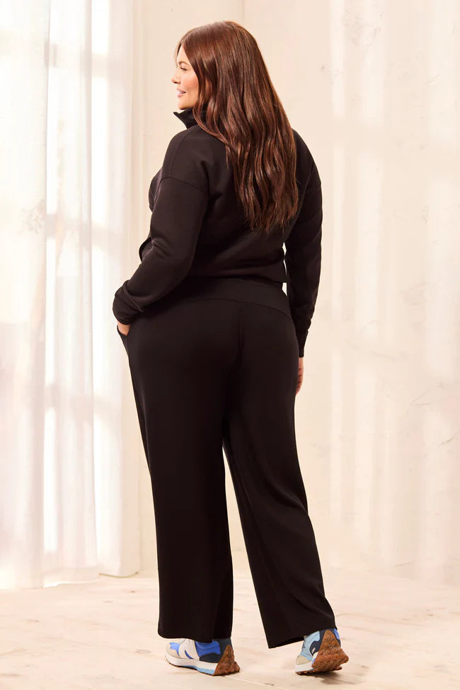 Techno Lux Scuba Pants With Waistband