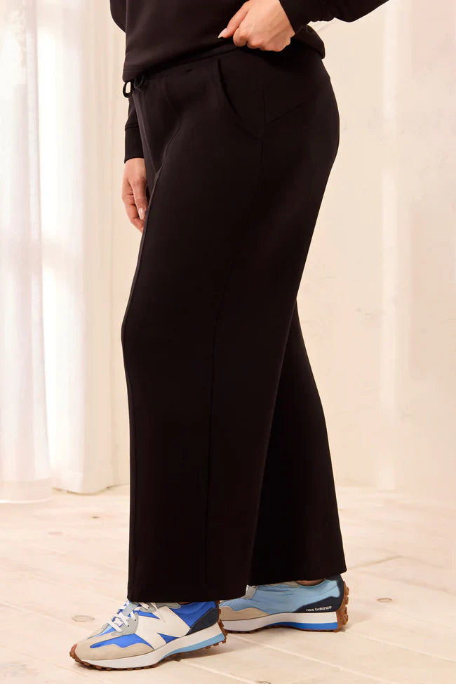 Techno Lux Scuba Pants With Waistband