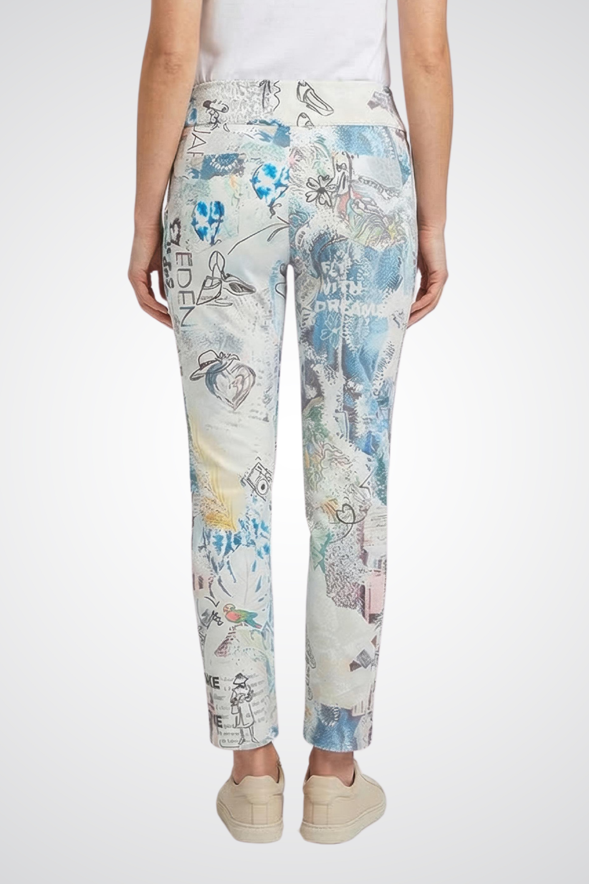 Slim-Leg Slim Pants