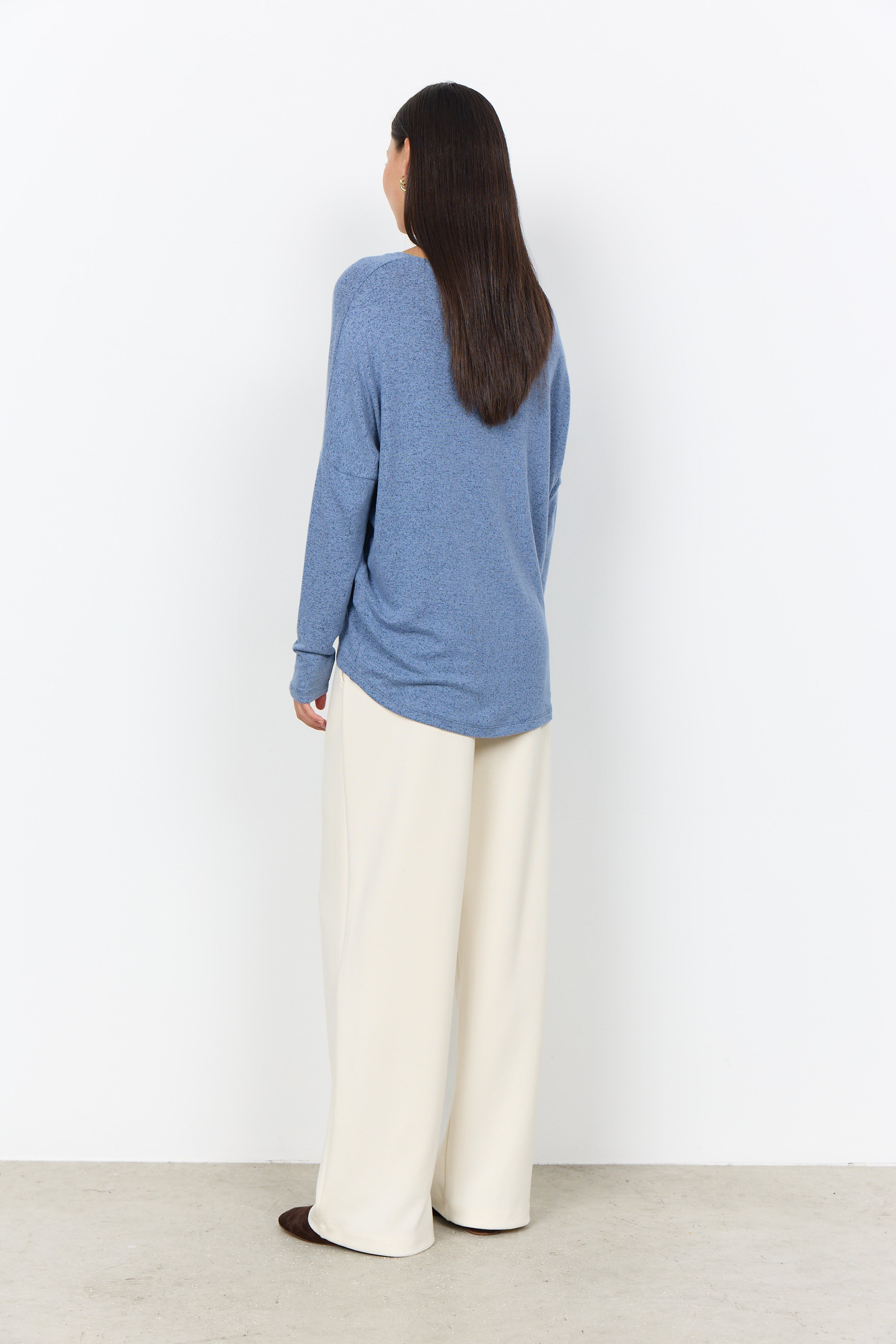 Soya Concepts Long Sleeve Crew Neck Top - Style 5F24788A