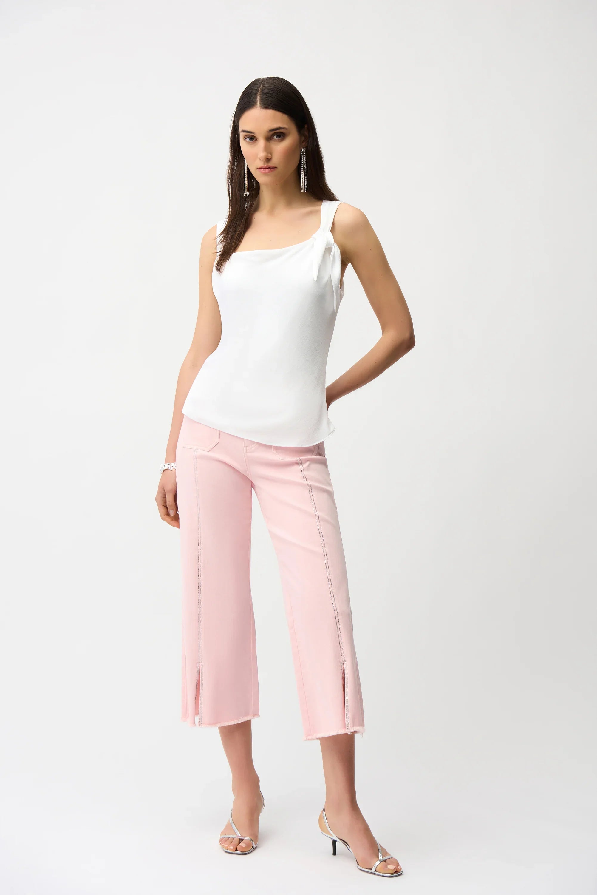 Claudia Embellished Culotte Jeans