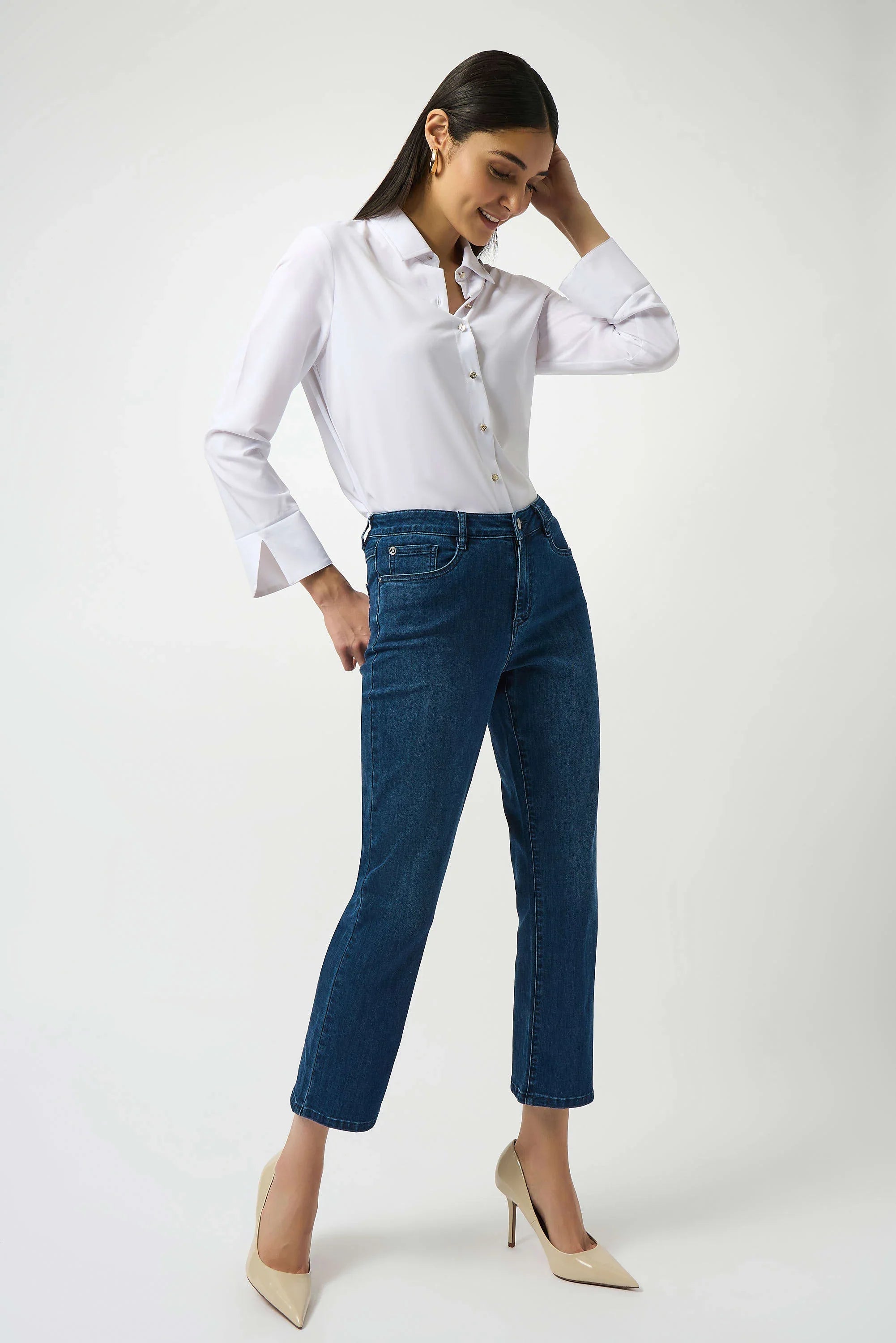 Margot Straight Leg Featherweave Jeans