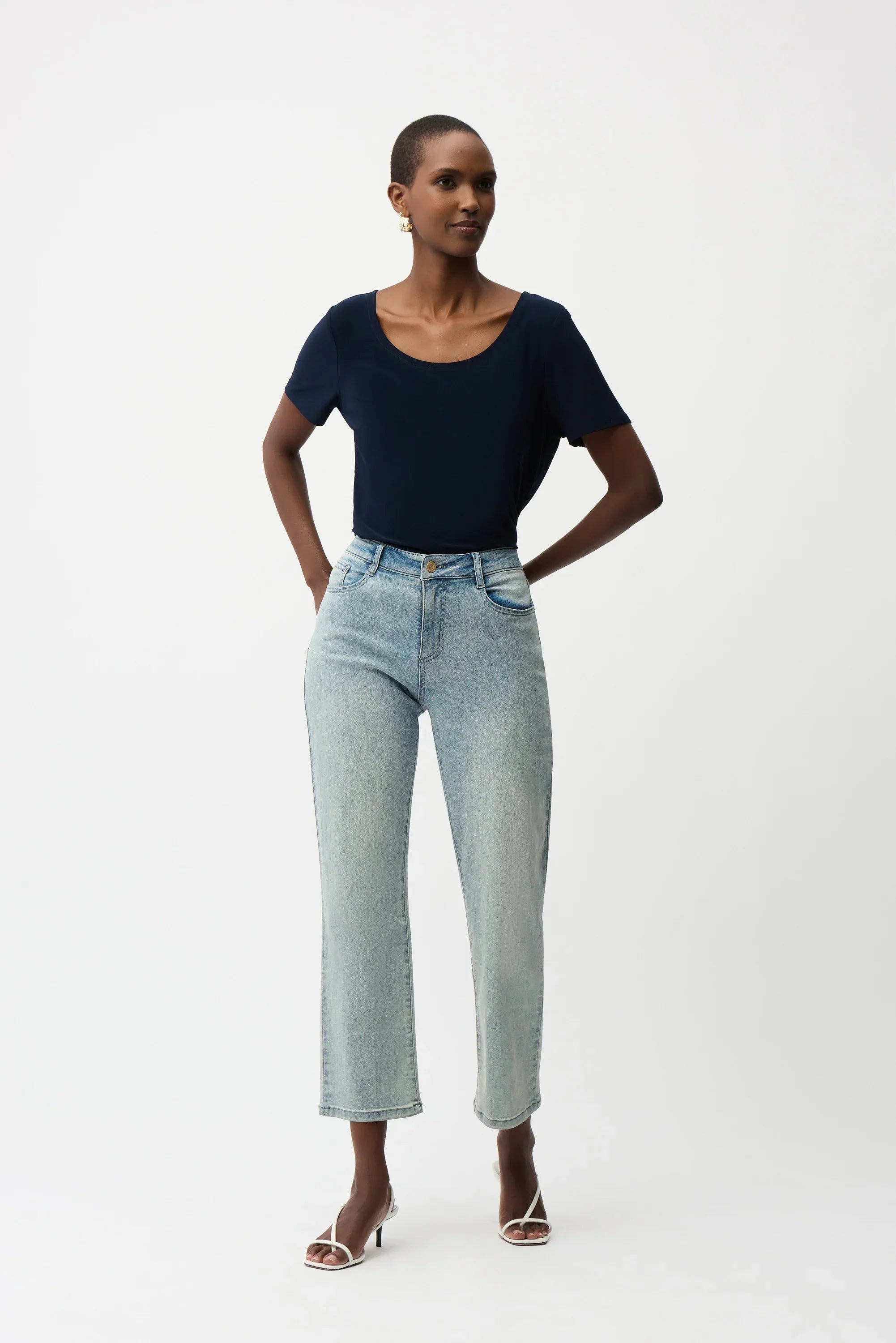 Featherweave Straight Leg Jeans