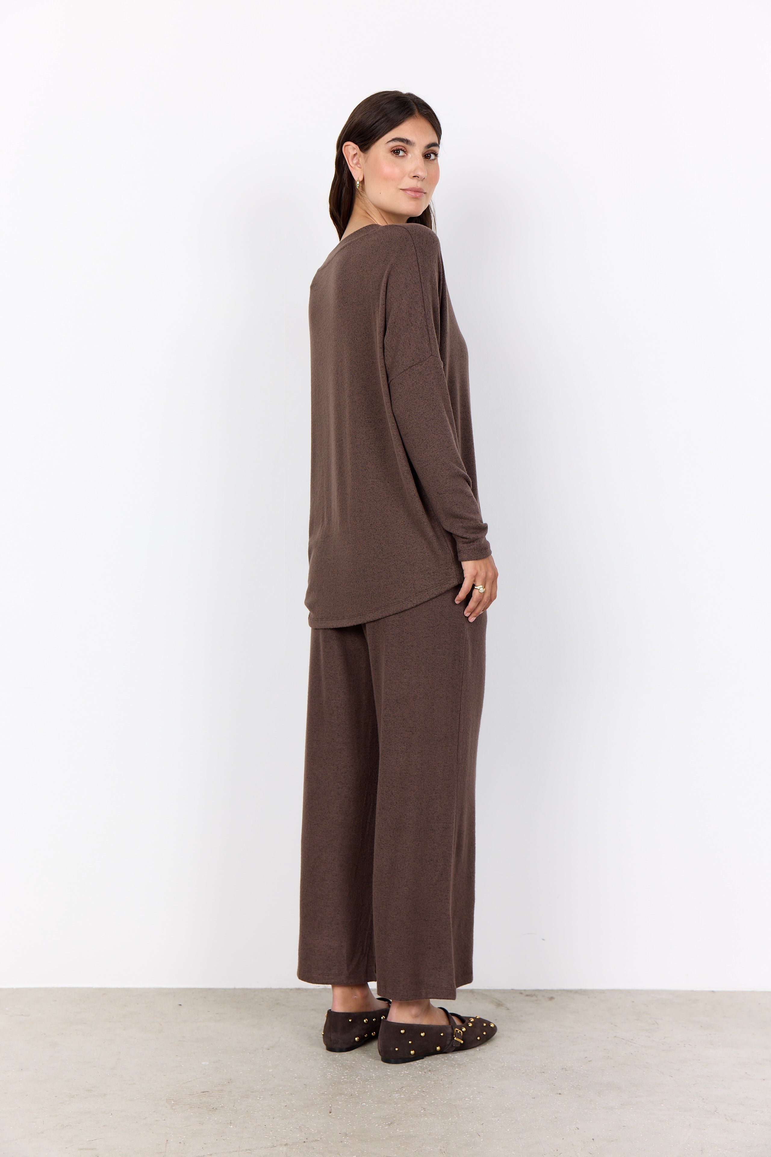 Soya Concepts V-Neck Drop Shoulder Top - Style 5F25893