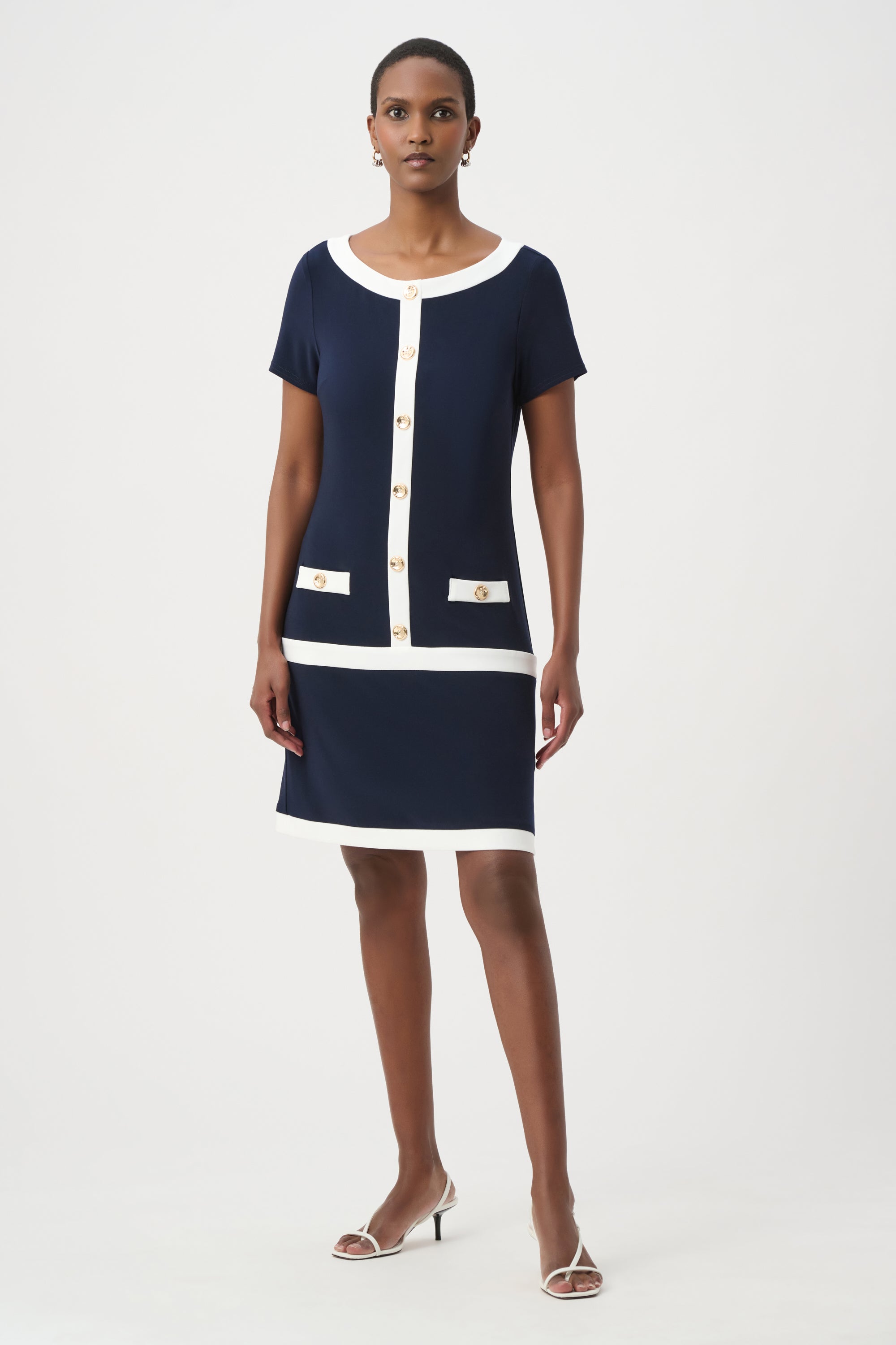 Color Block Sheath Dress