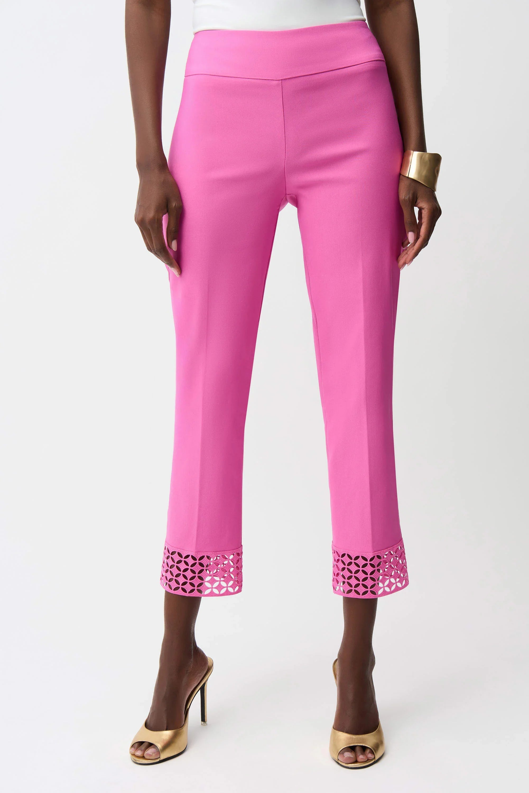 Guipure Hem Contour Pants