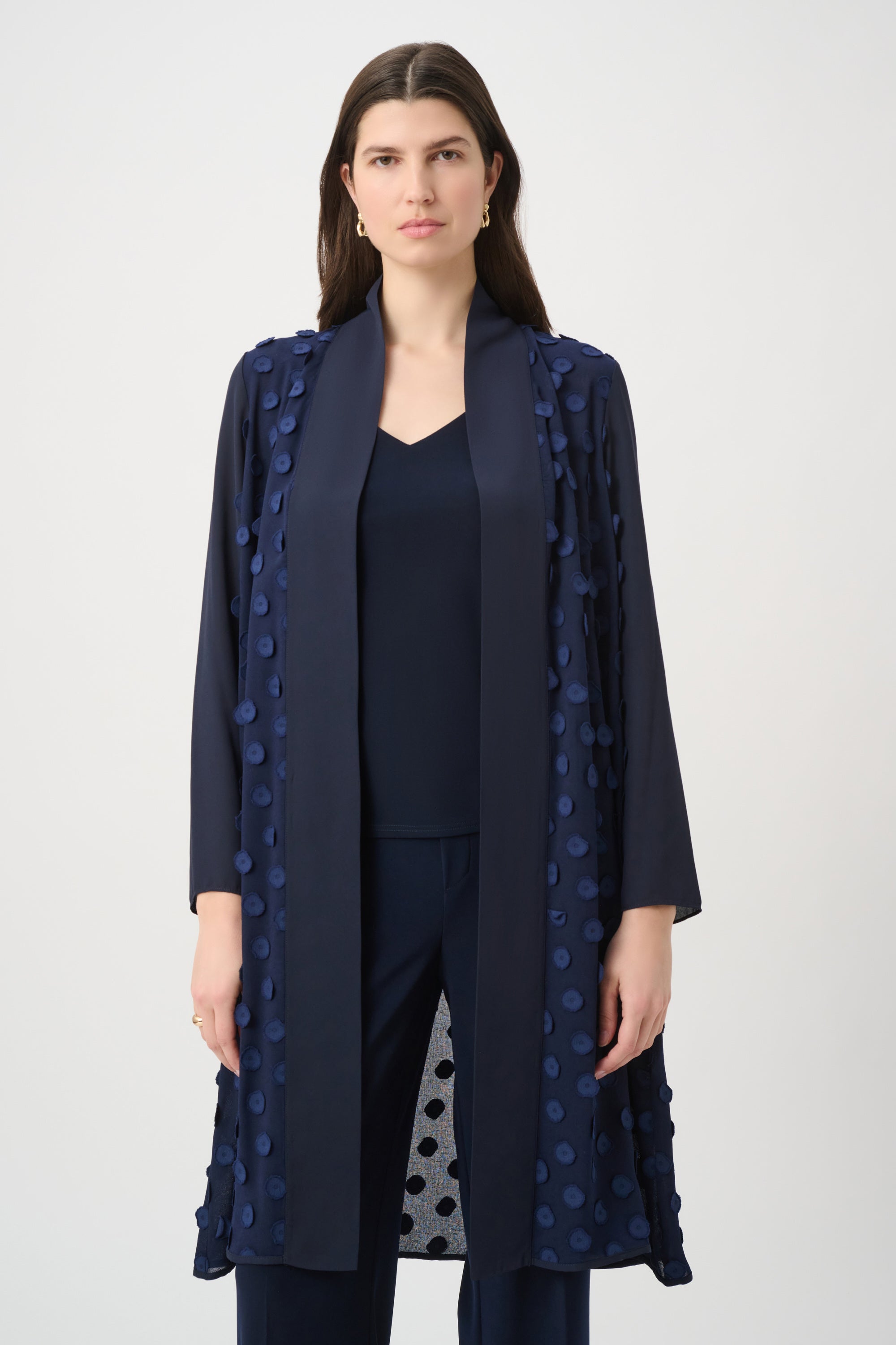 3D Dot Georgette Cover-Up