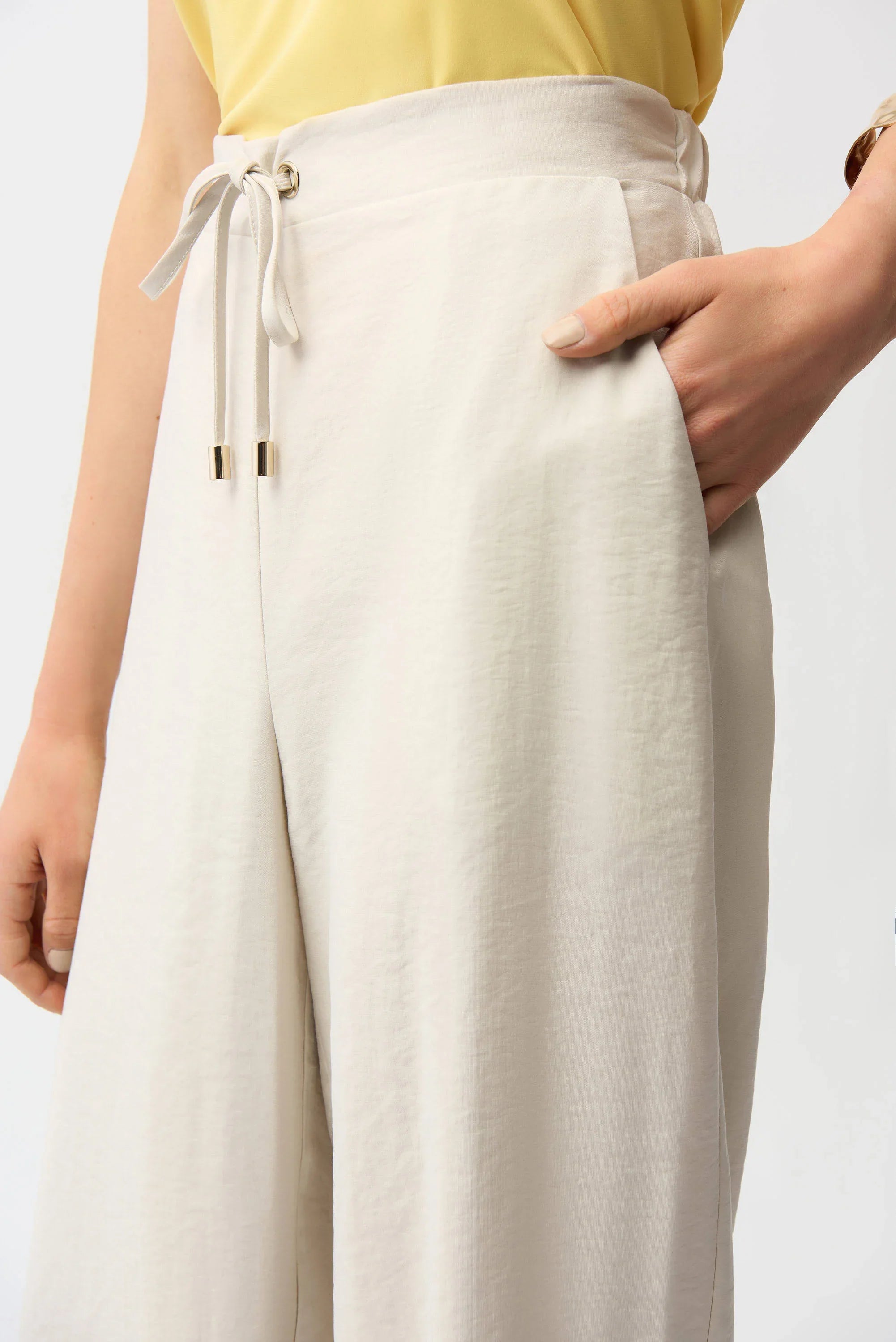 Wide Leg Drawstring Pants