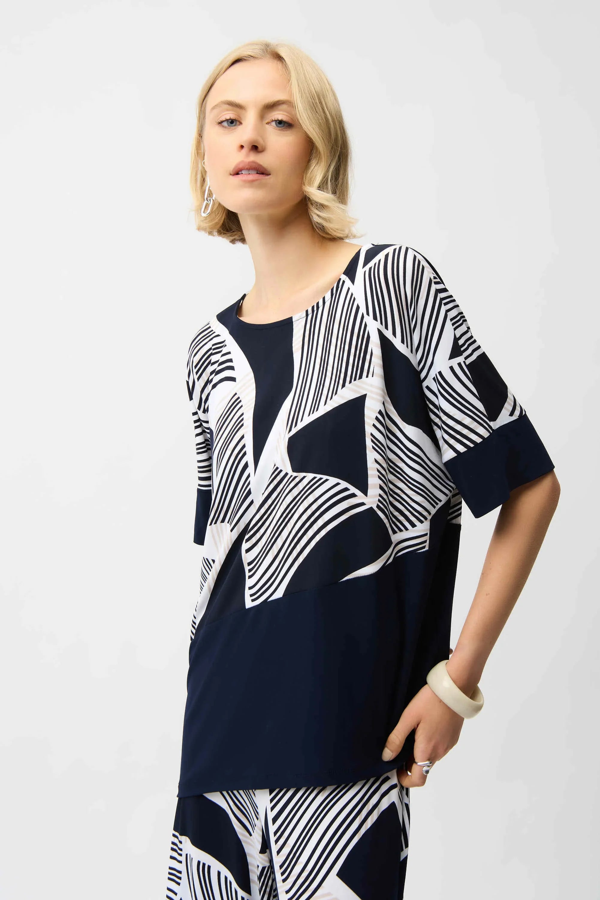 Geometric Asymmetric Cocoon Top