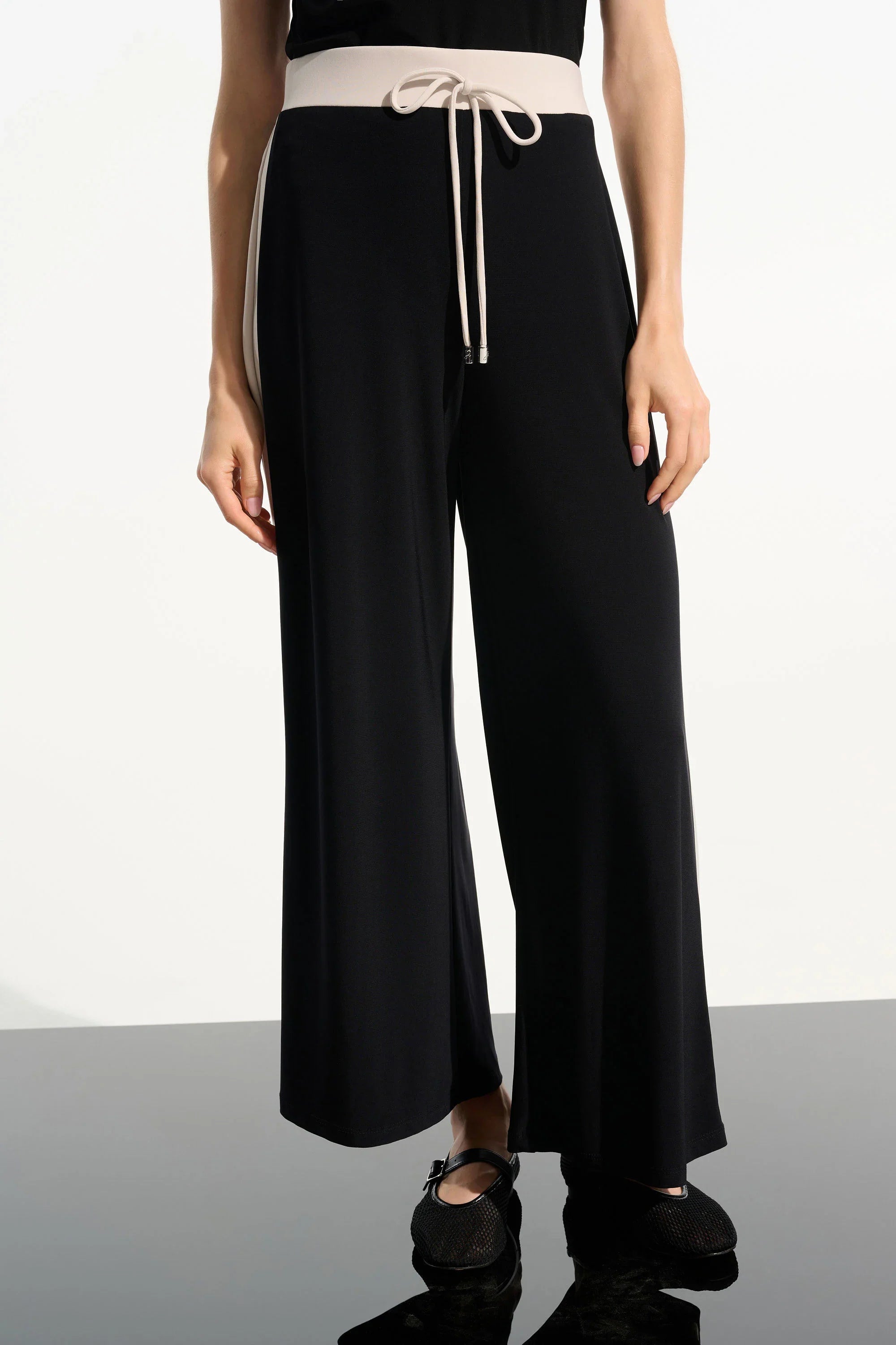 Color Block Wide Leg Pants
