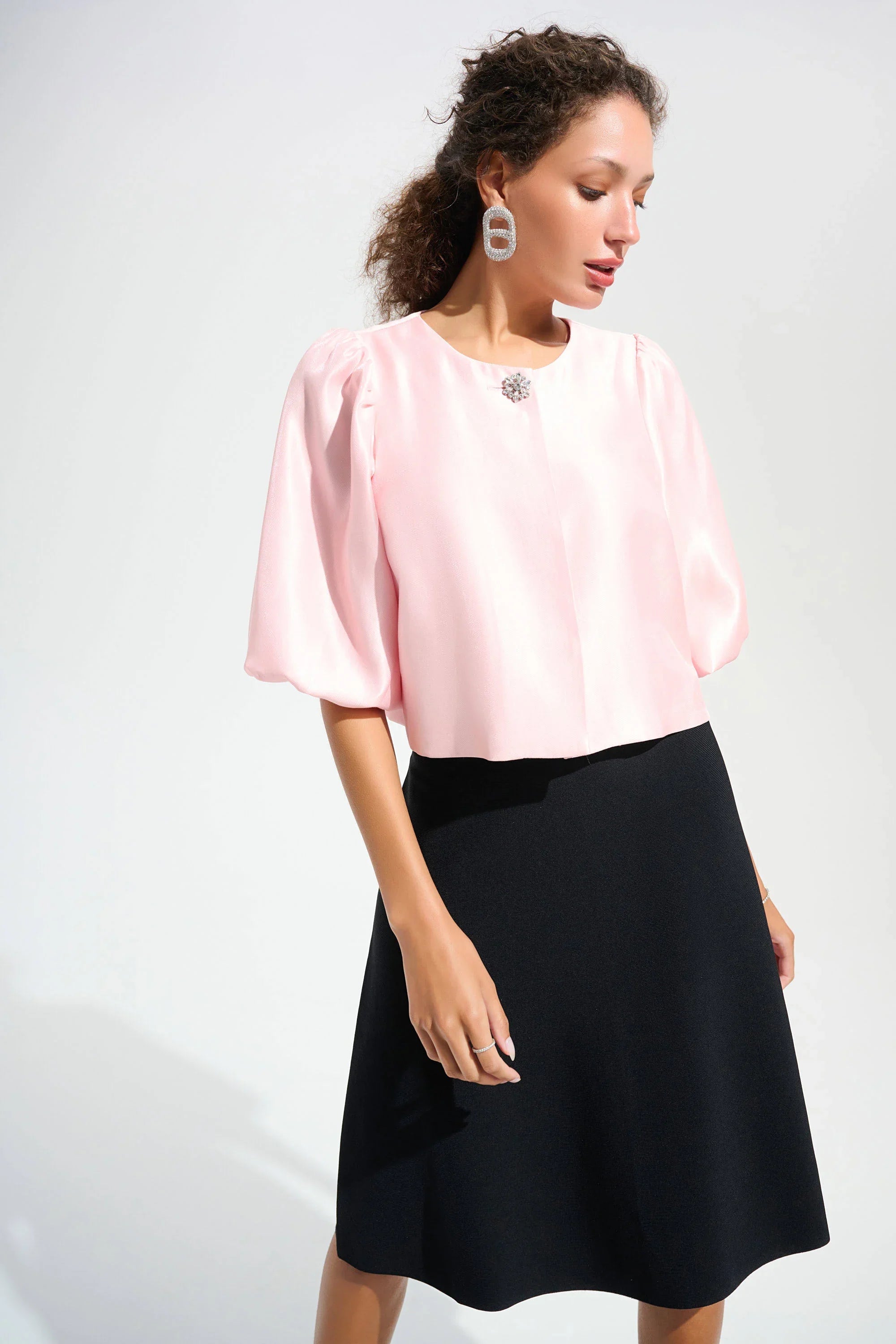 Sweaterknit A-Line Skirt