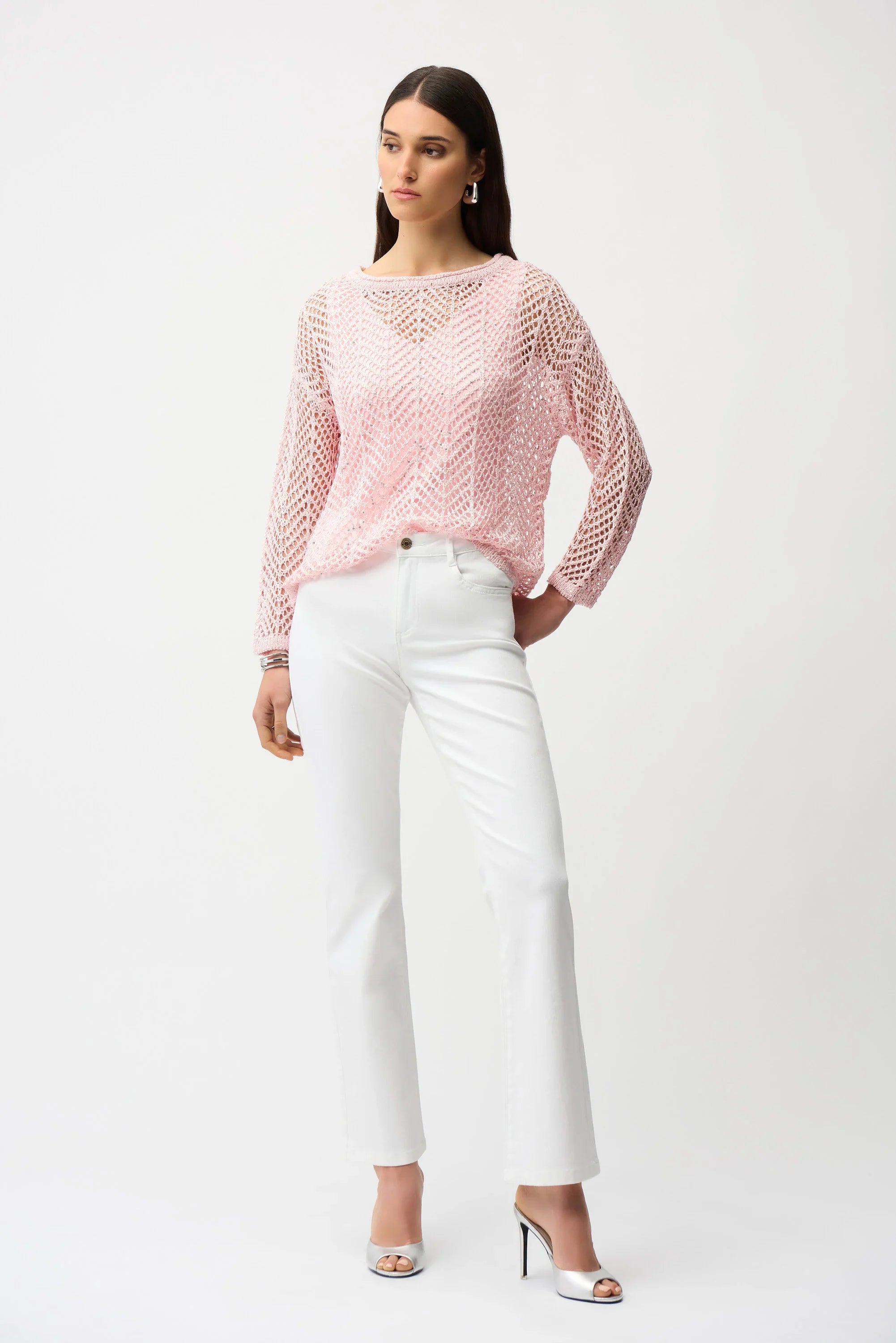 Chevron Open Stitch Sweater
