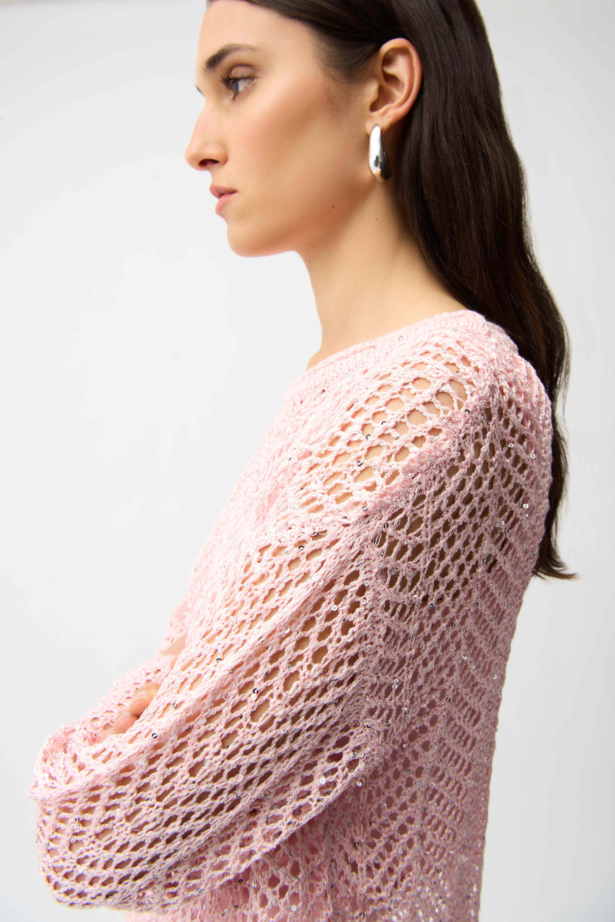 Chevron Open Stitch Sweater