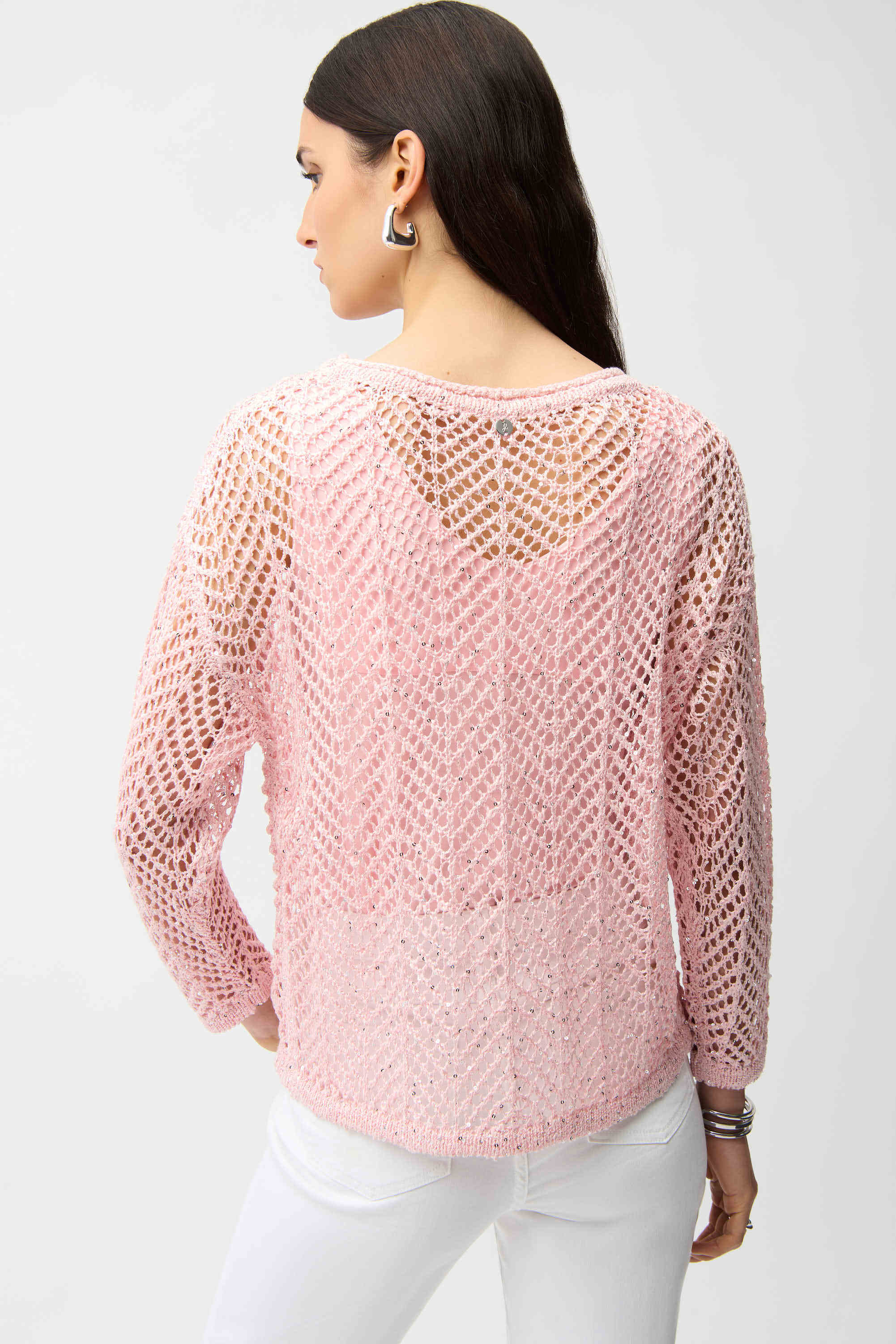 Chevron Open Stitch Sweater