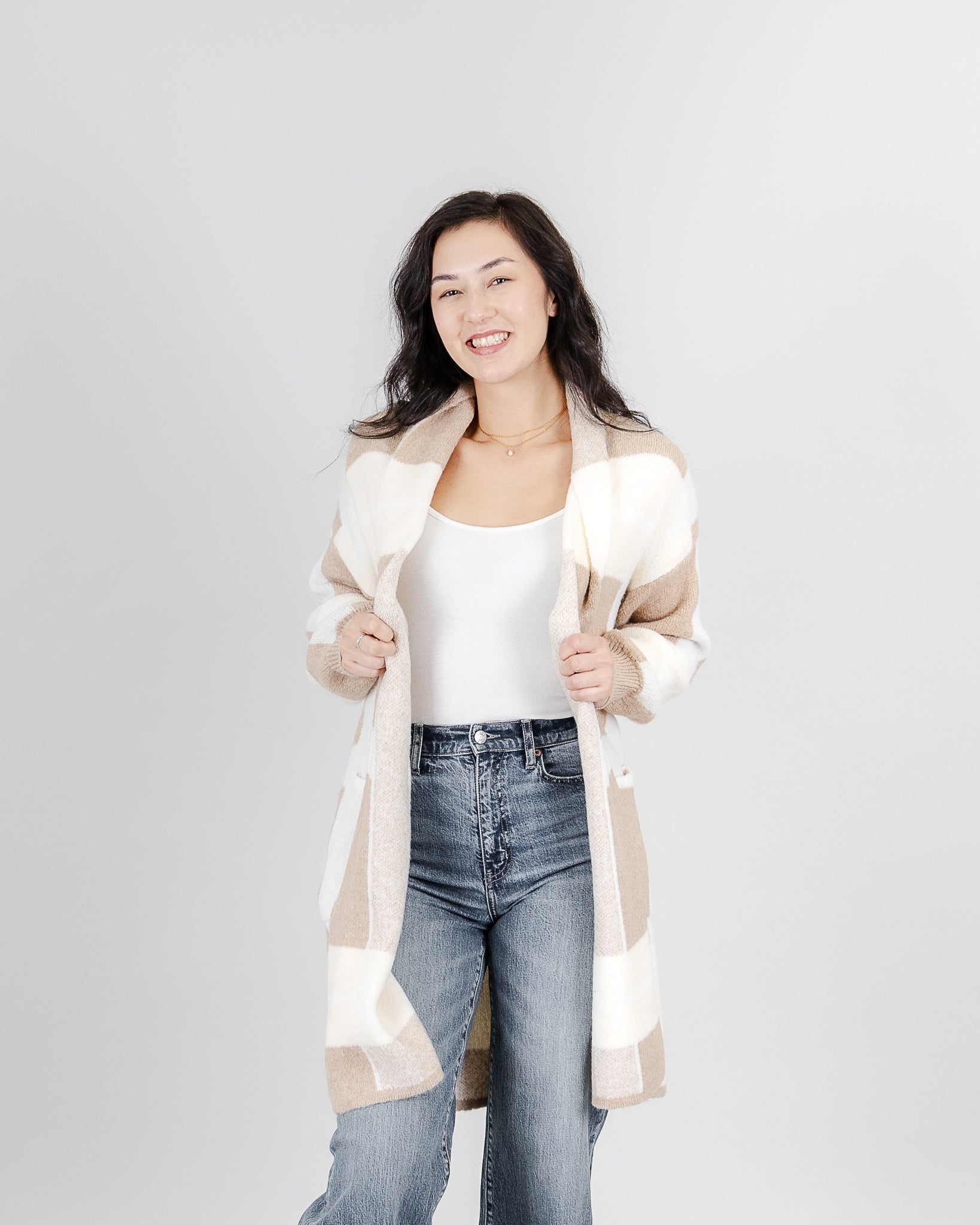 Fun Sport Coatigan With Pockets  - Style 262110