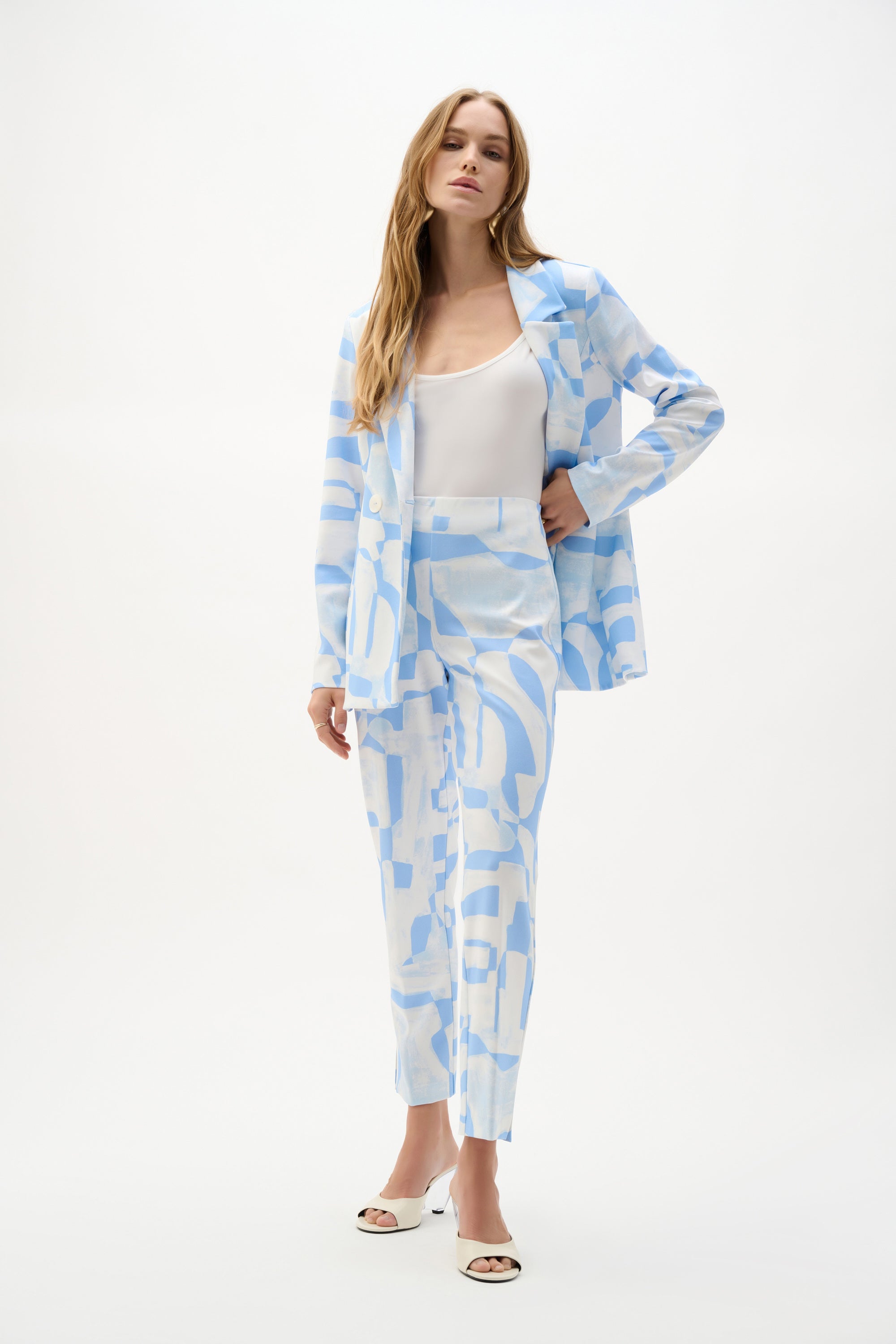Abstract Geometric Bonded Pants