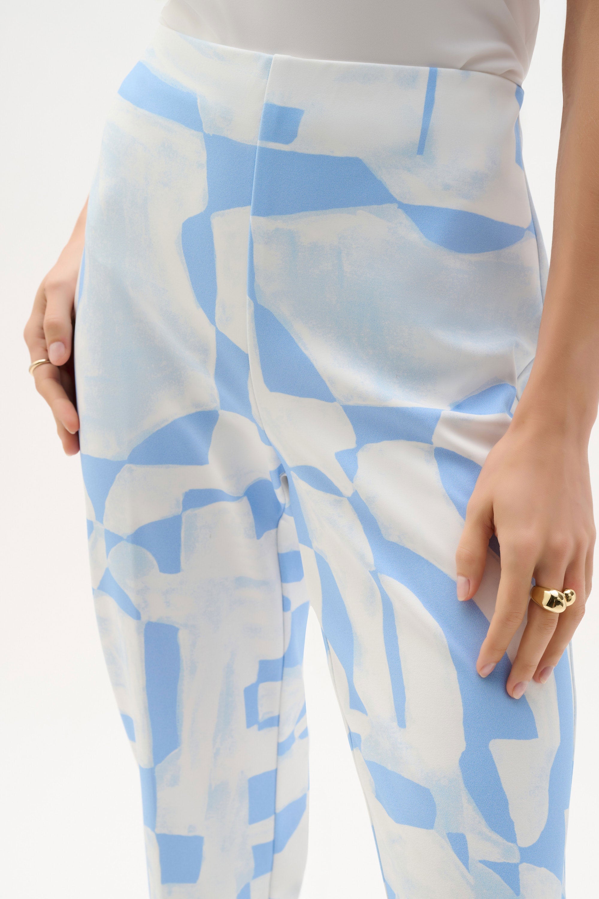 Abstract Geometric Bonded Pants