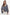 Joseph Ribkoff Conversational Print Chiffon Poncho - Style 262188