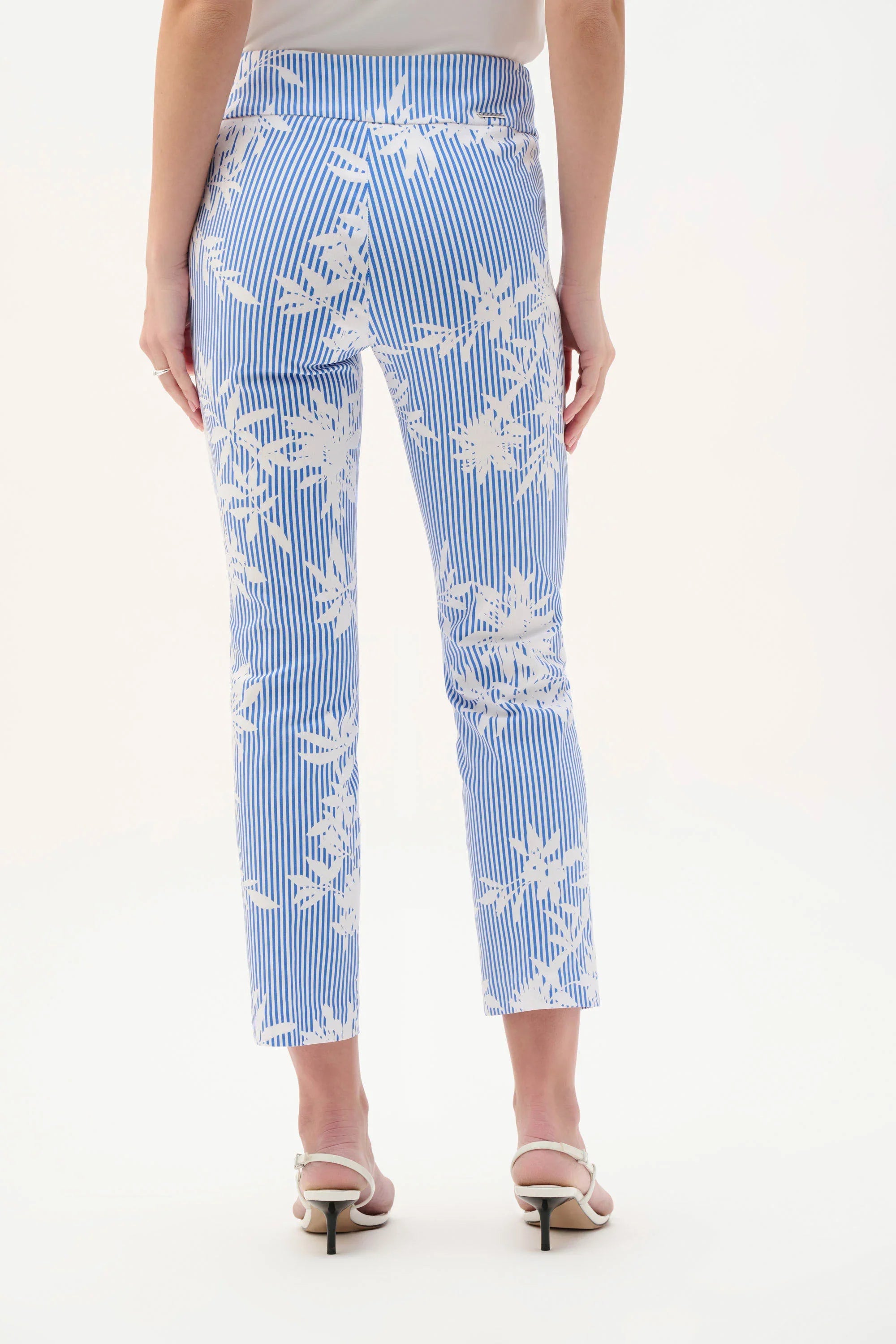 Print Contour Waist Pants