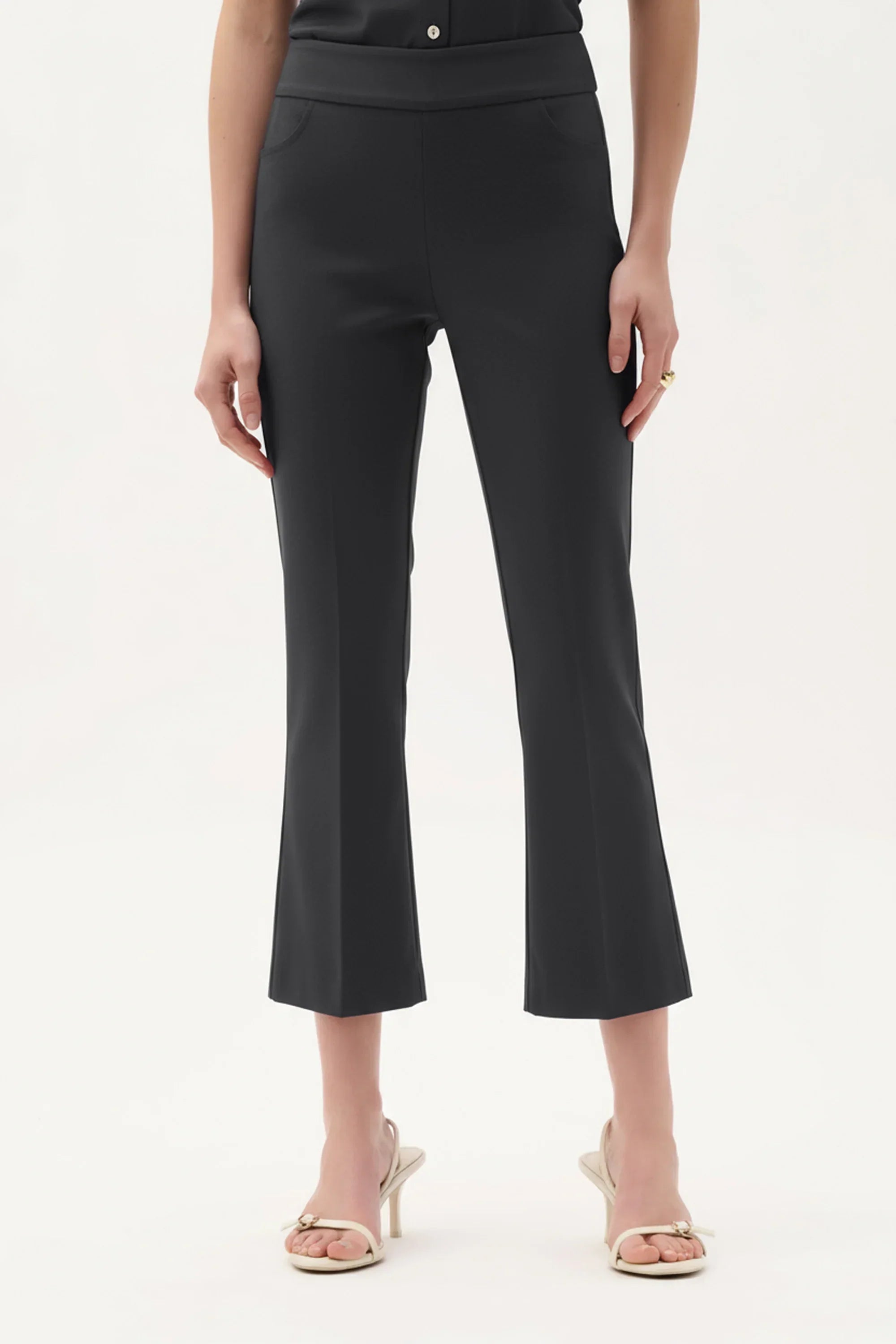 Contour Waist Flared Pants