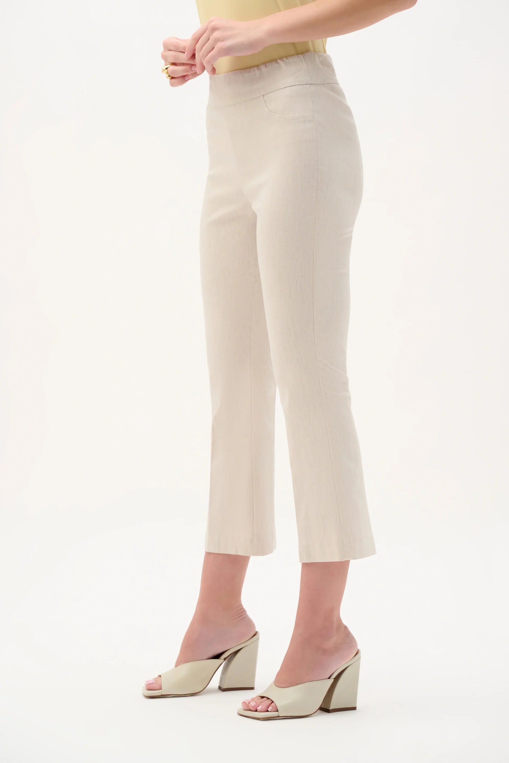 Contour Waist Flared Pants