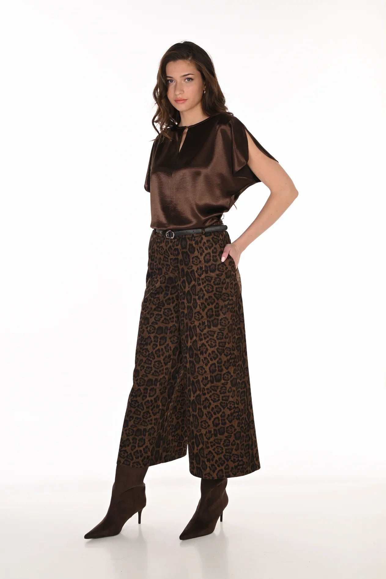Frank Lyman Leopard Pant - Style 263188