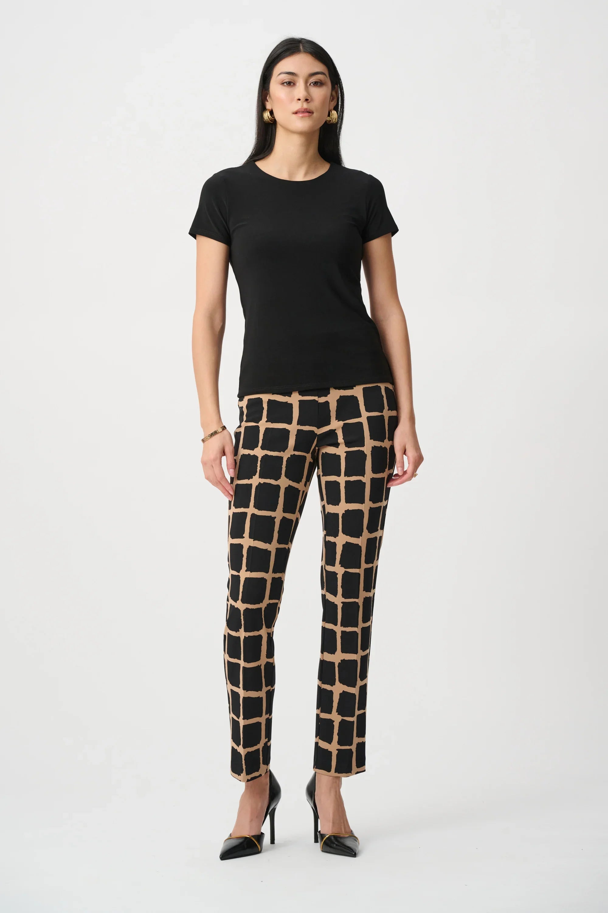 Abstract Pull-On Pant