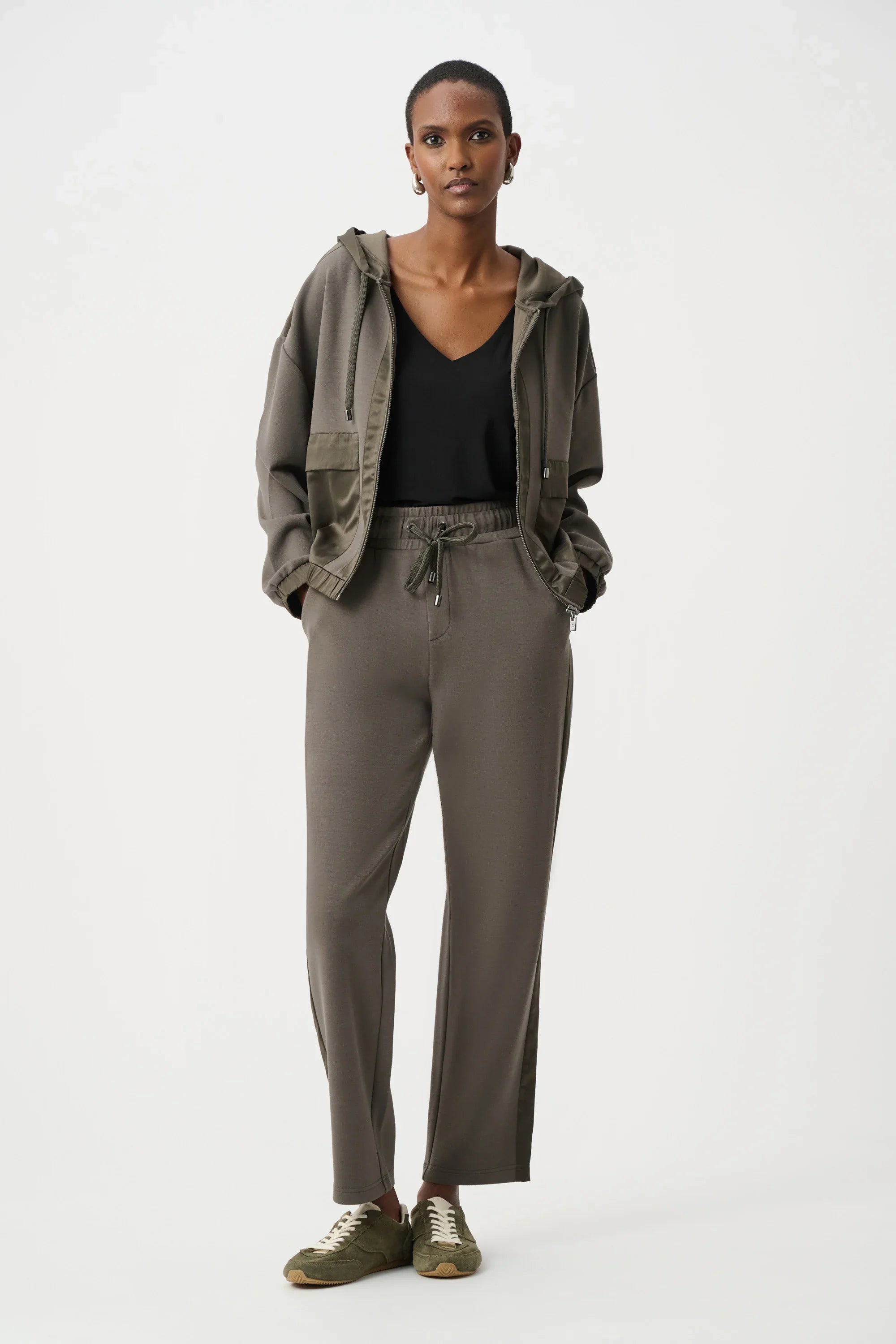 Satin Straight Leg Pants