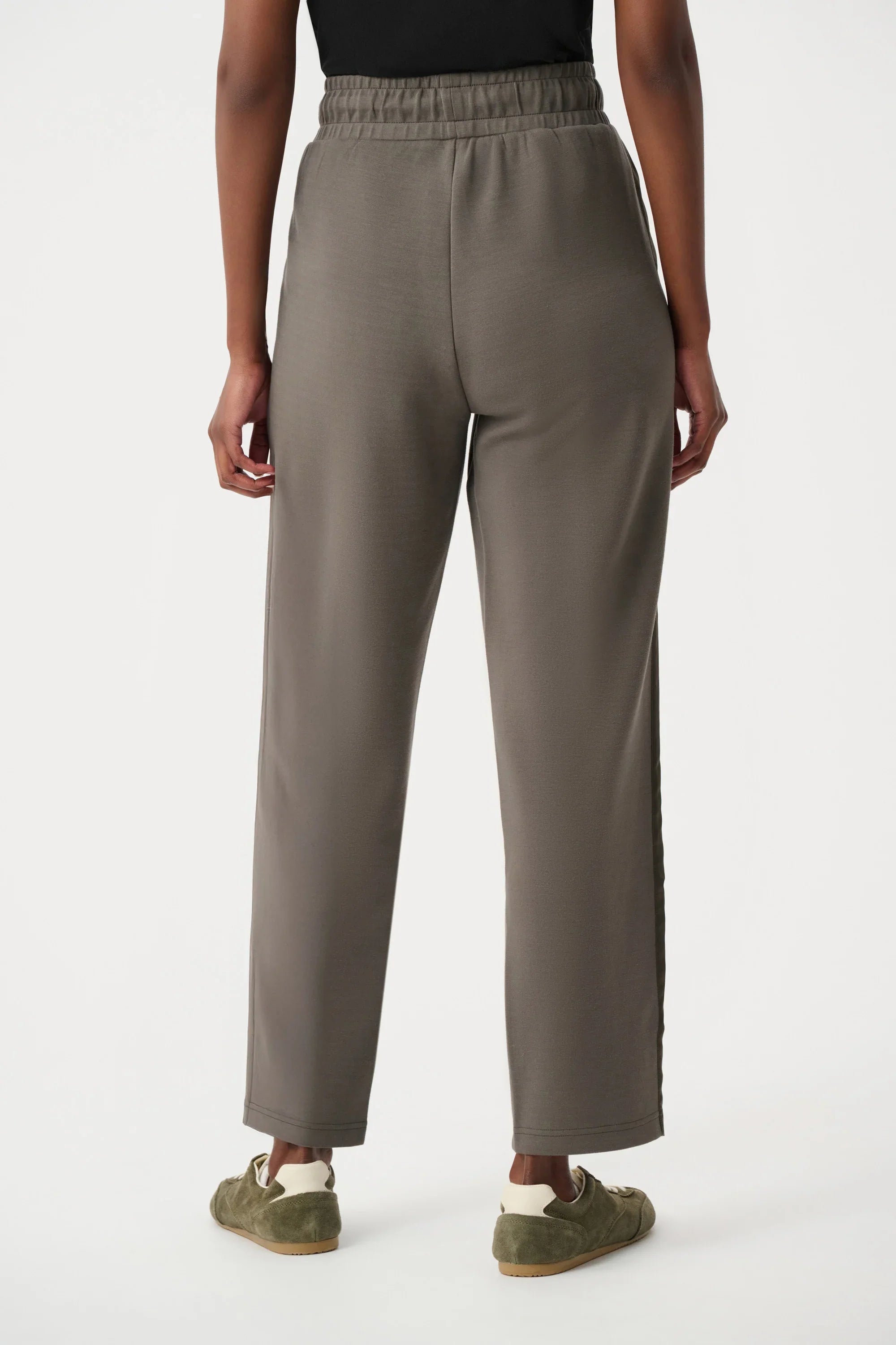 Satin Straight Leg Pants