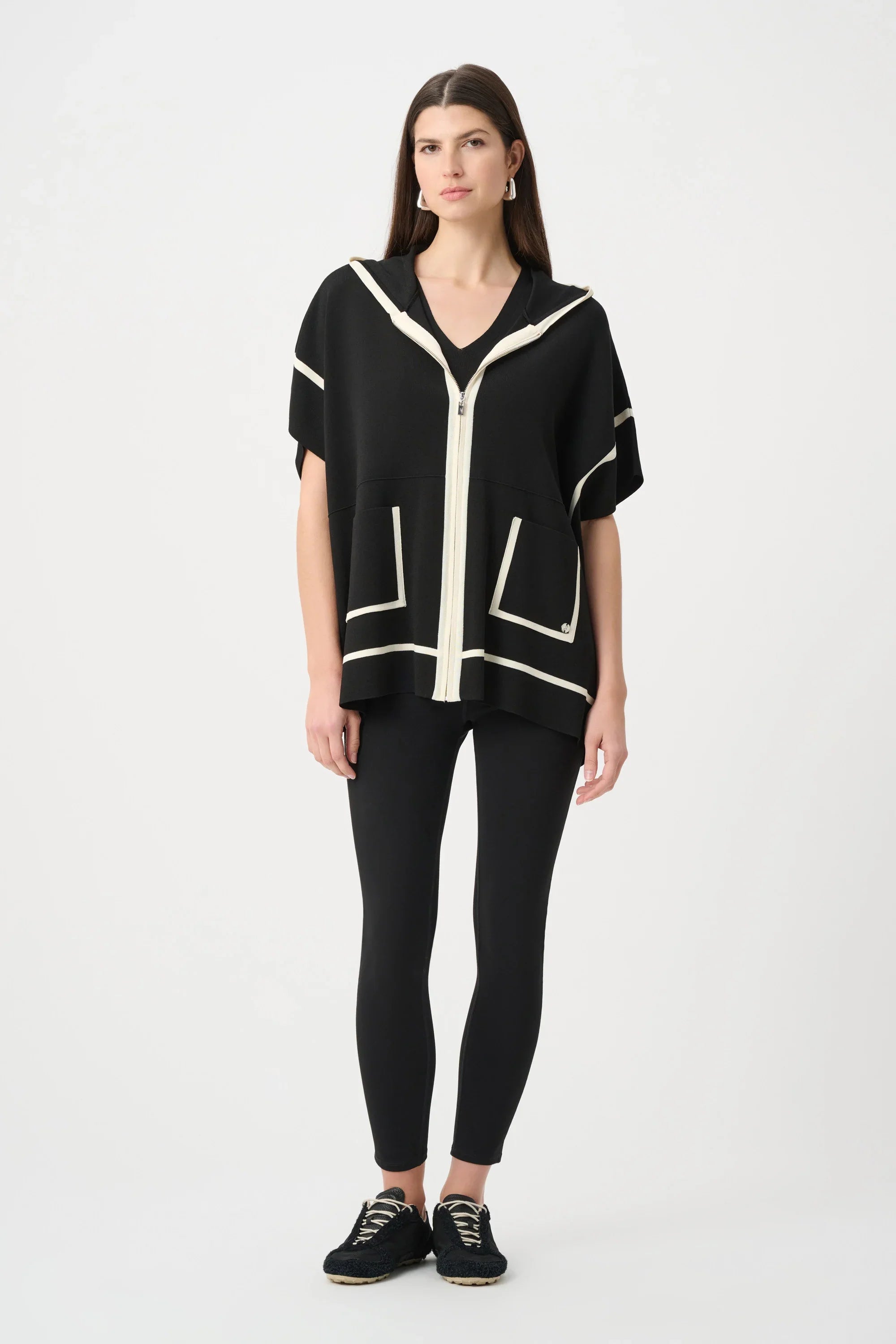 Hooded Boxy Jacket