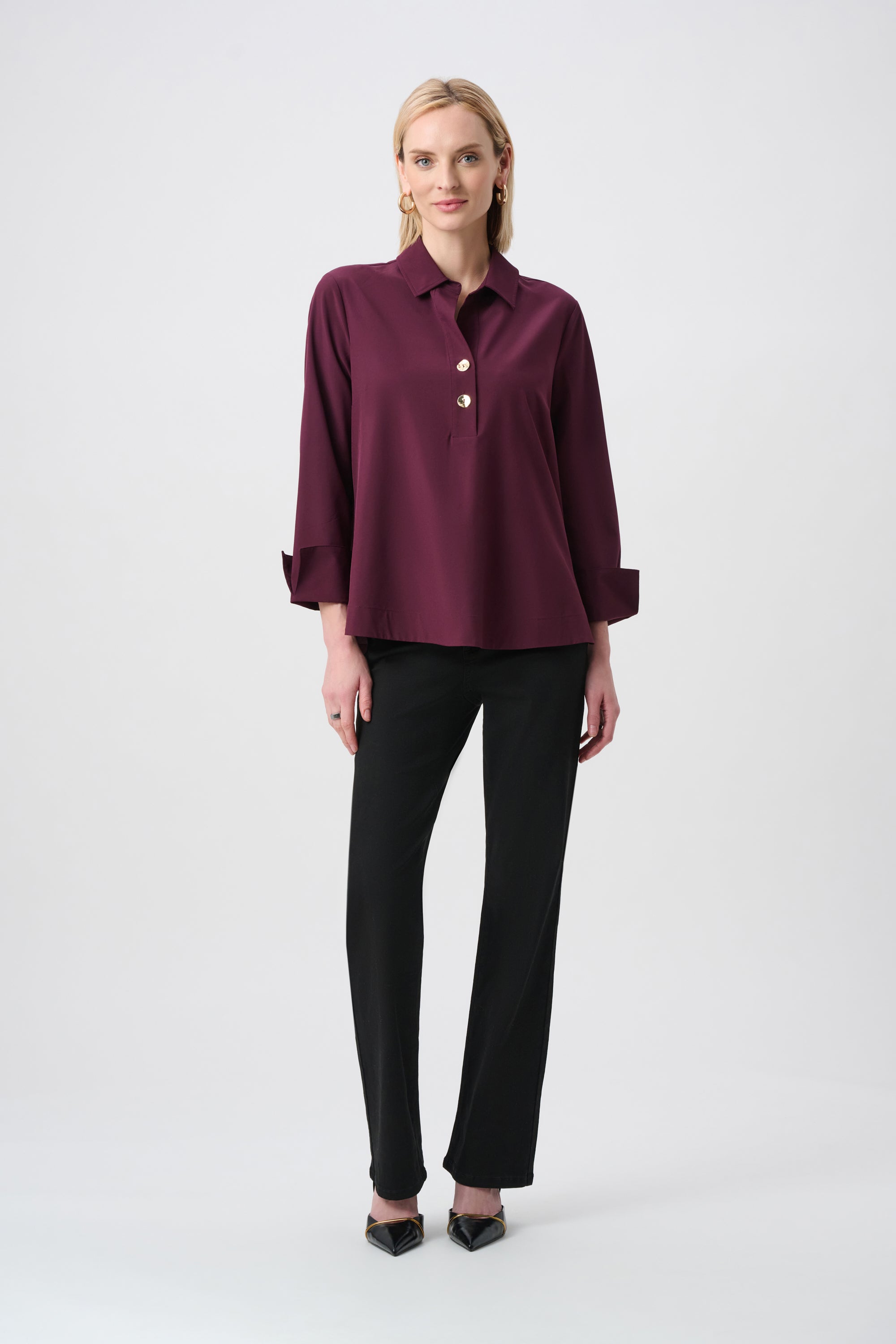 Stretch Poplin Shirt