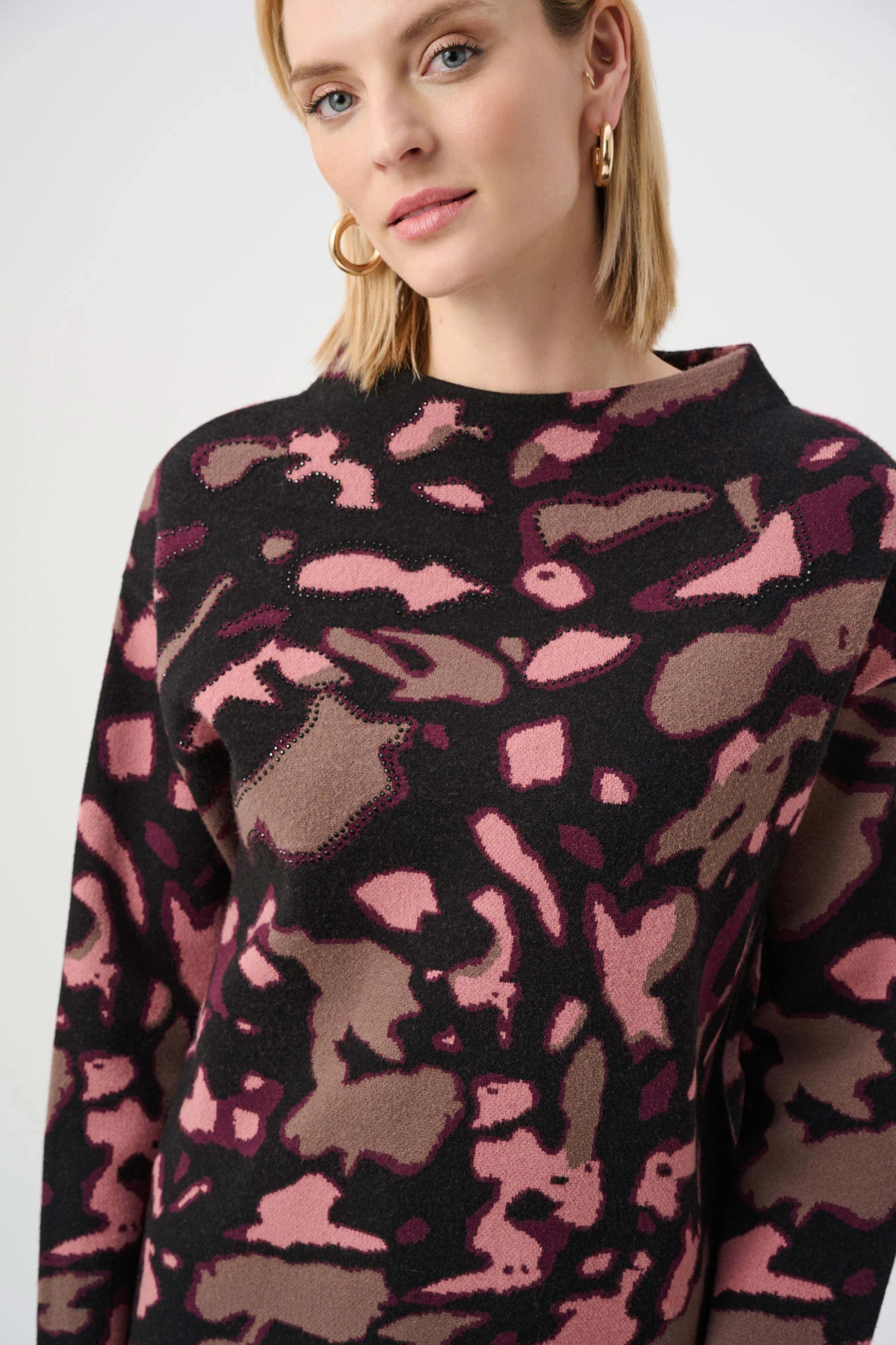 Spotted Knit Sweater
