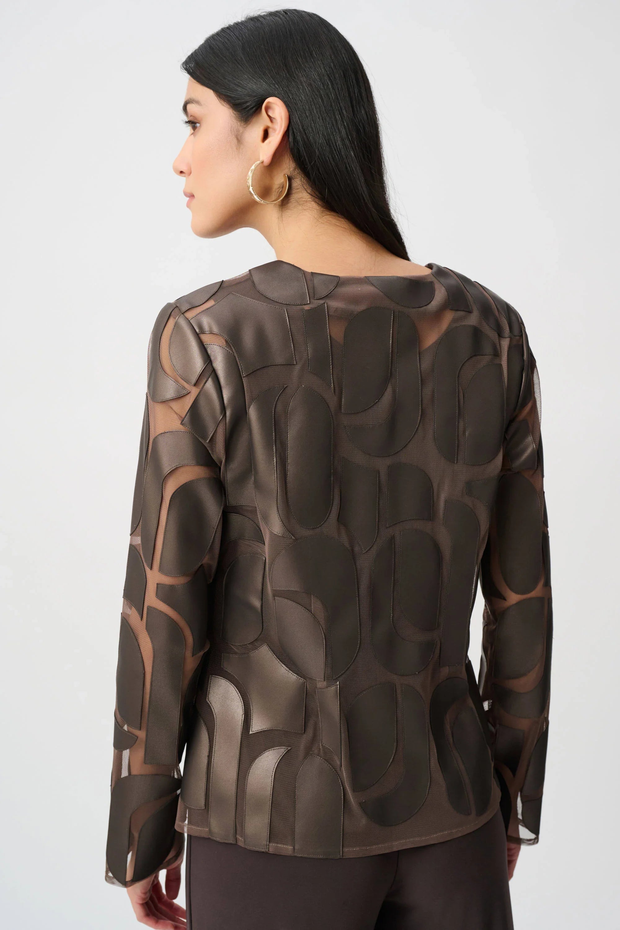 Mesh Embroidered Jacket