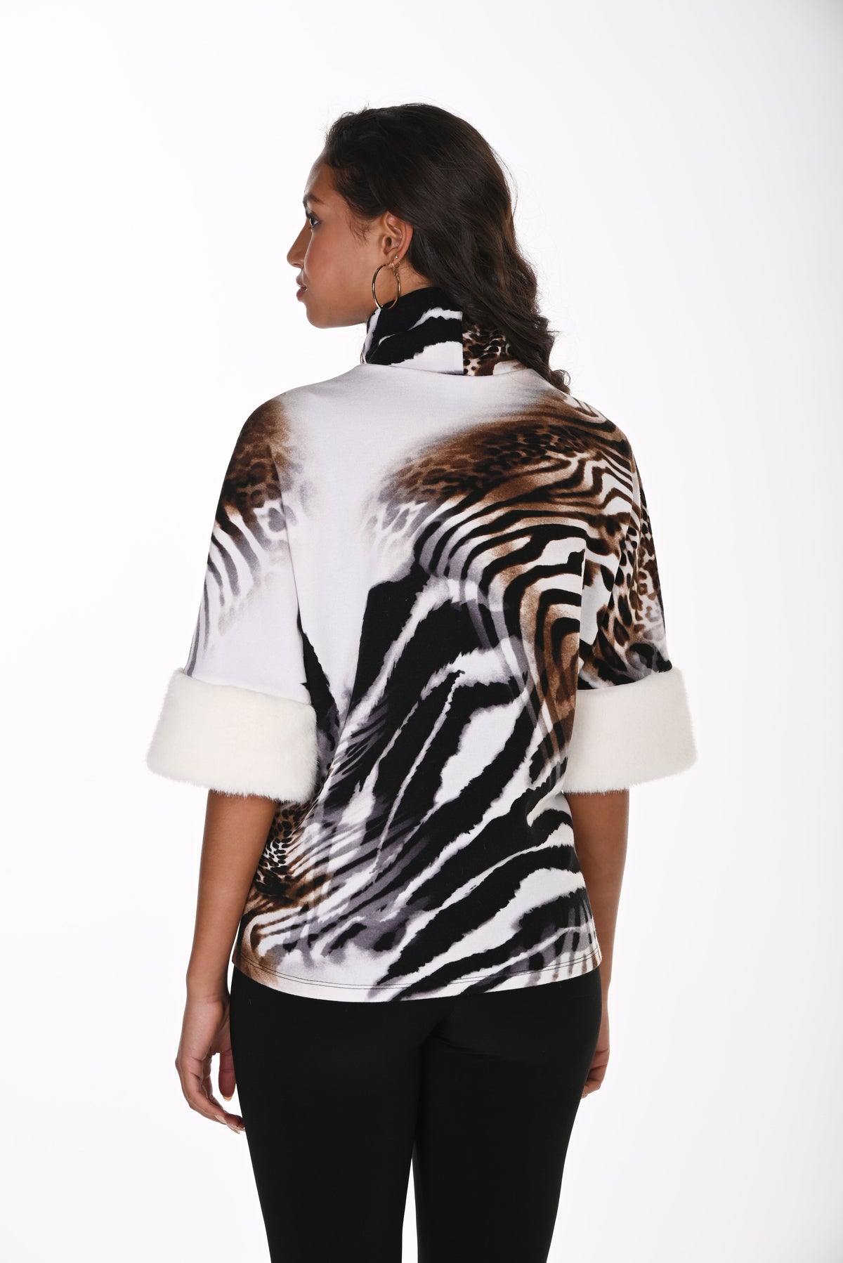 Frank Lyman Animal Print Top - Style 264201