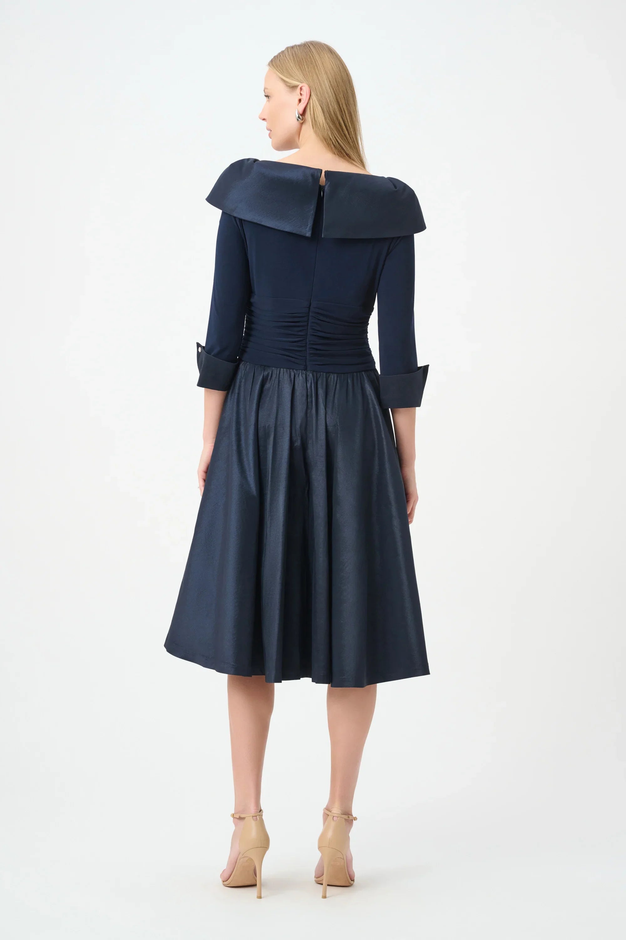 Joseph Ribkoff Classic V-Neck Flare Dress - Style 264723