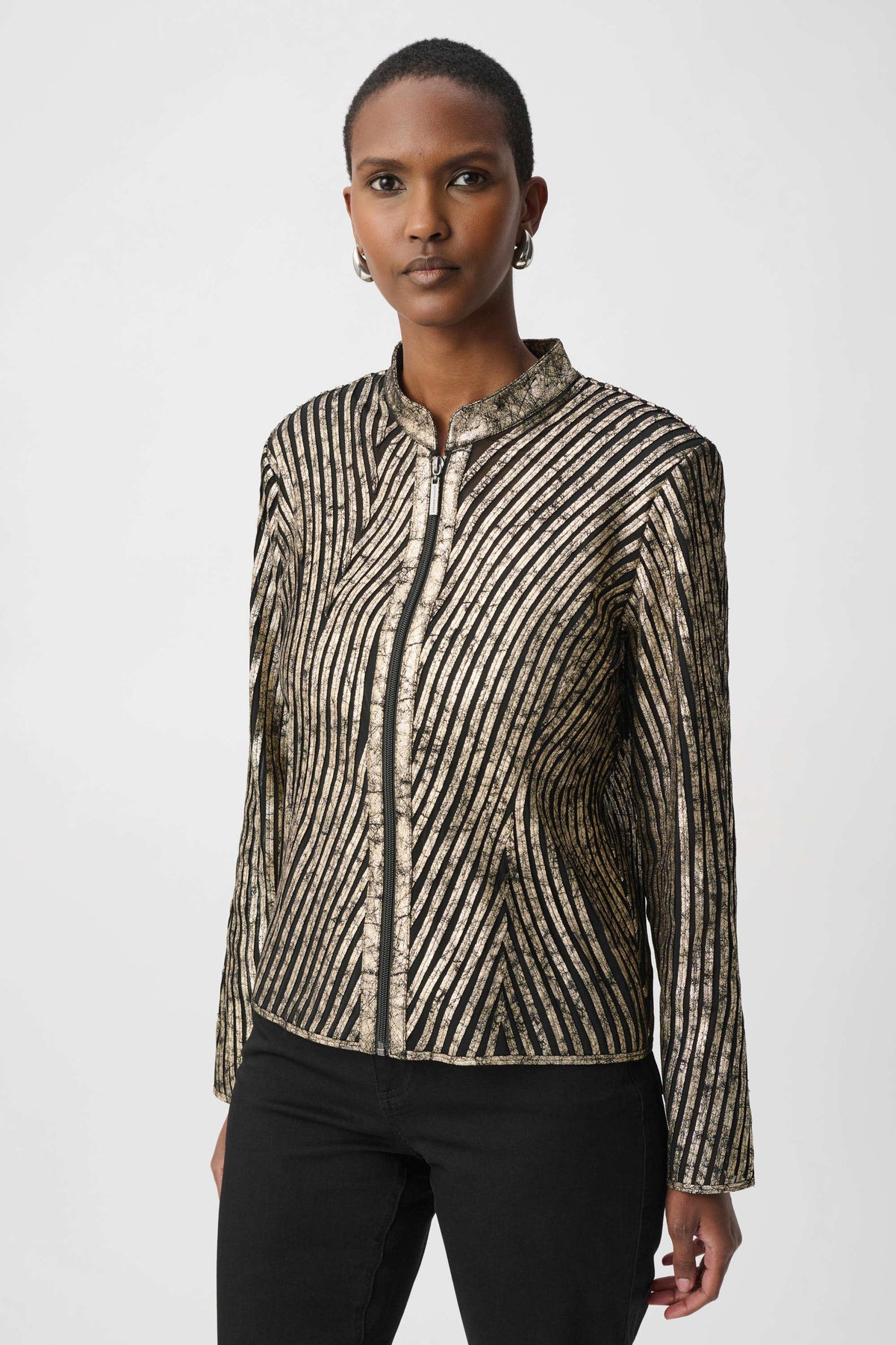 Joseph Ribkoff Classic Metallic Jacket - Style 264908