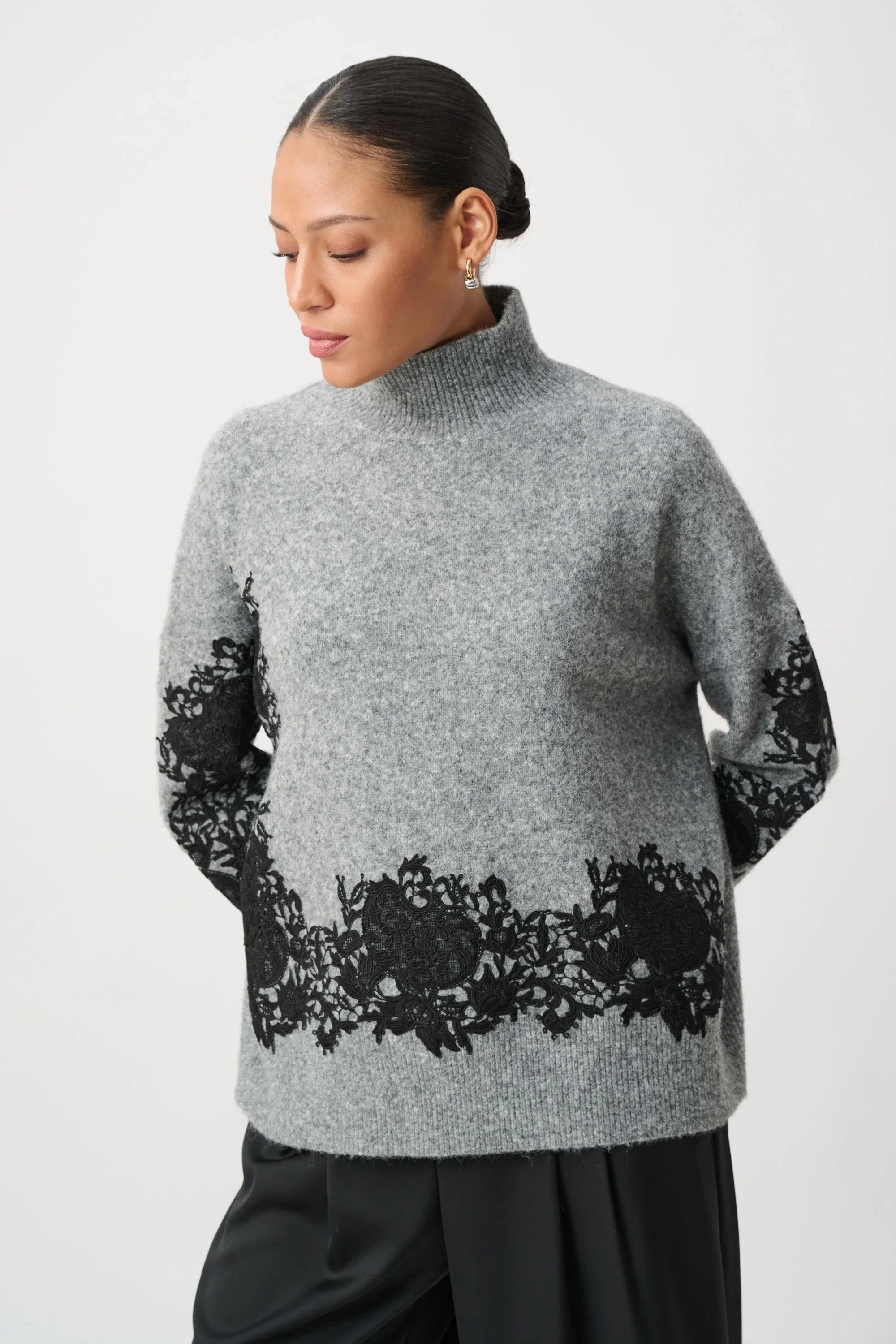 Classic Mock Neck Sweater