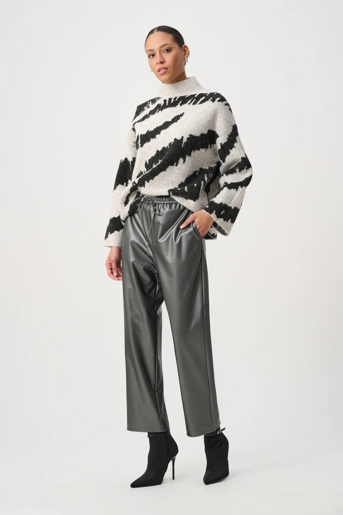 Joseph Ribkoff Animal Print Top - Style 264936