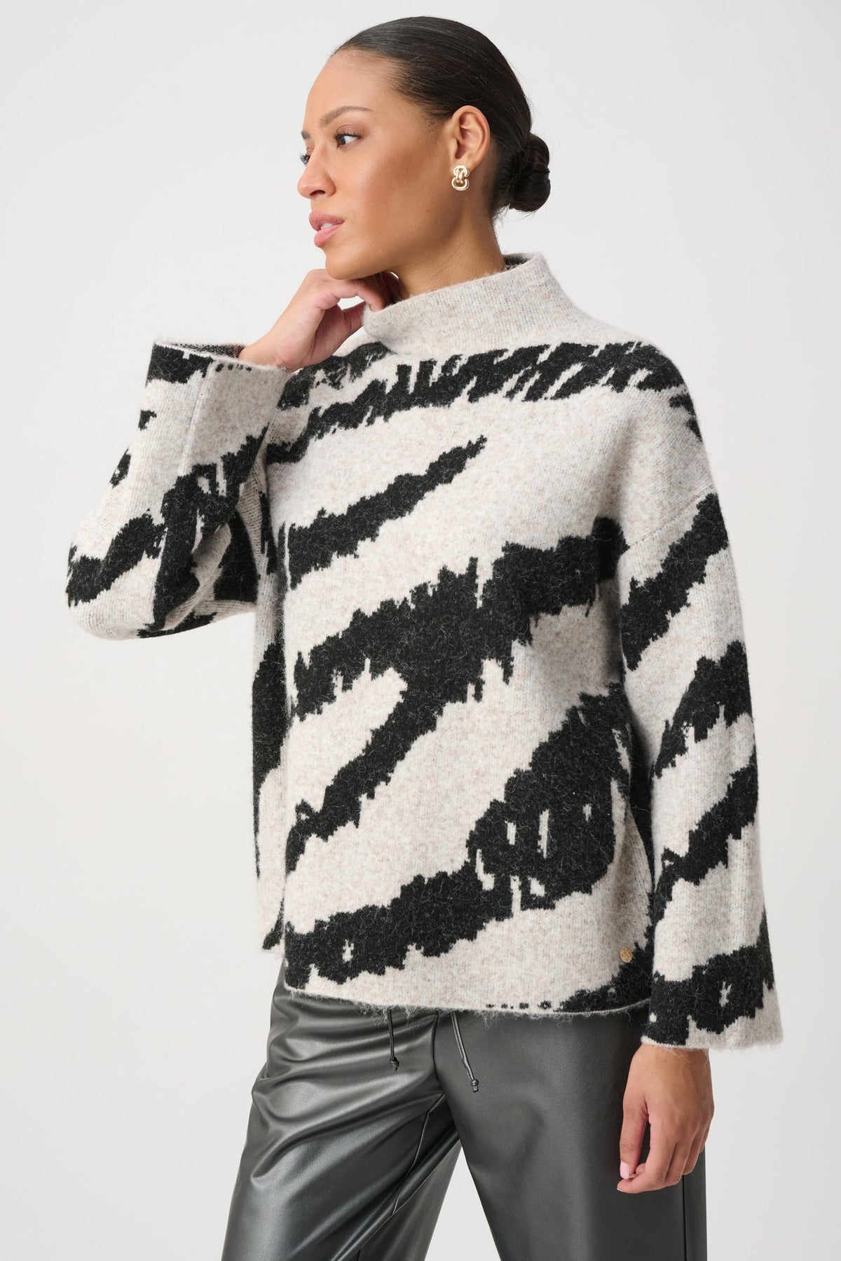 Joseph Ribkoff Animal Print Top - Style 264936