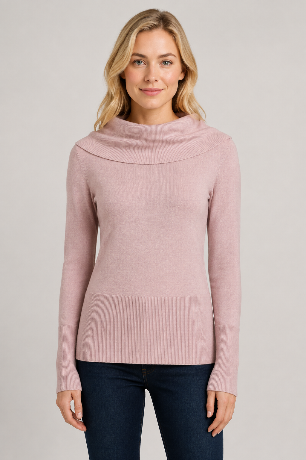 Soya Concepts Long Sleeve Cowl Neck Top - Style 5F32994Z