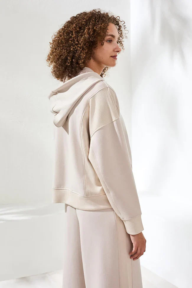 Hooded Relaxed Cardigan