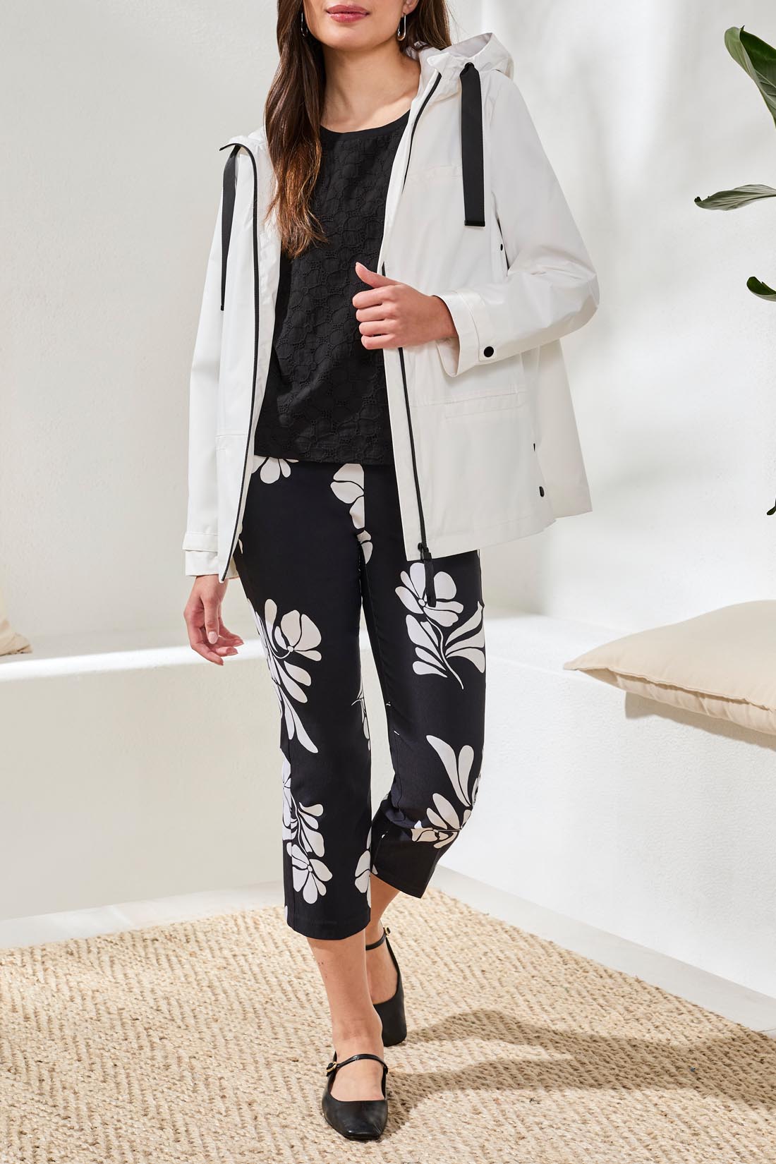 White Relaxed Jacket