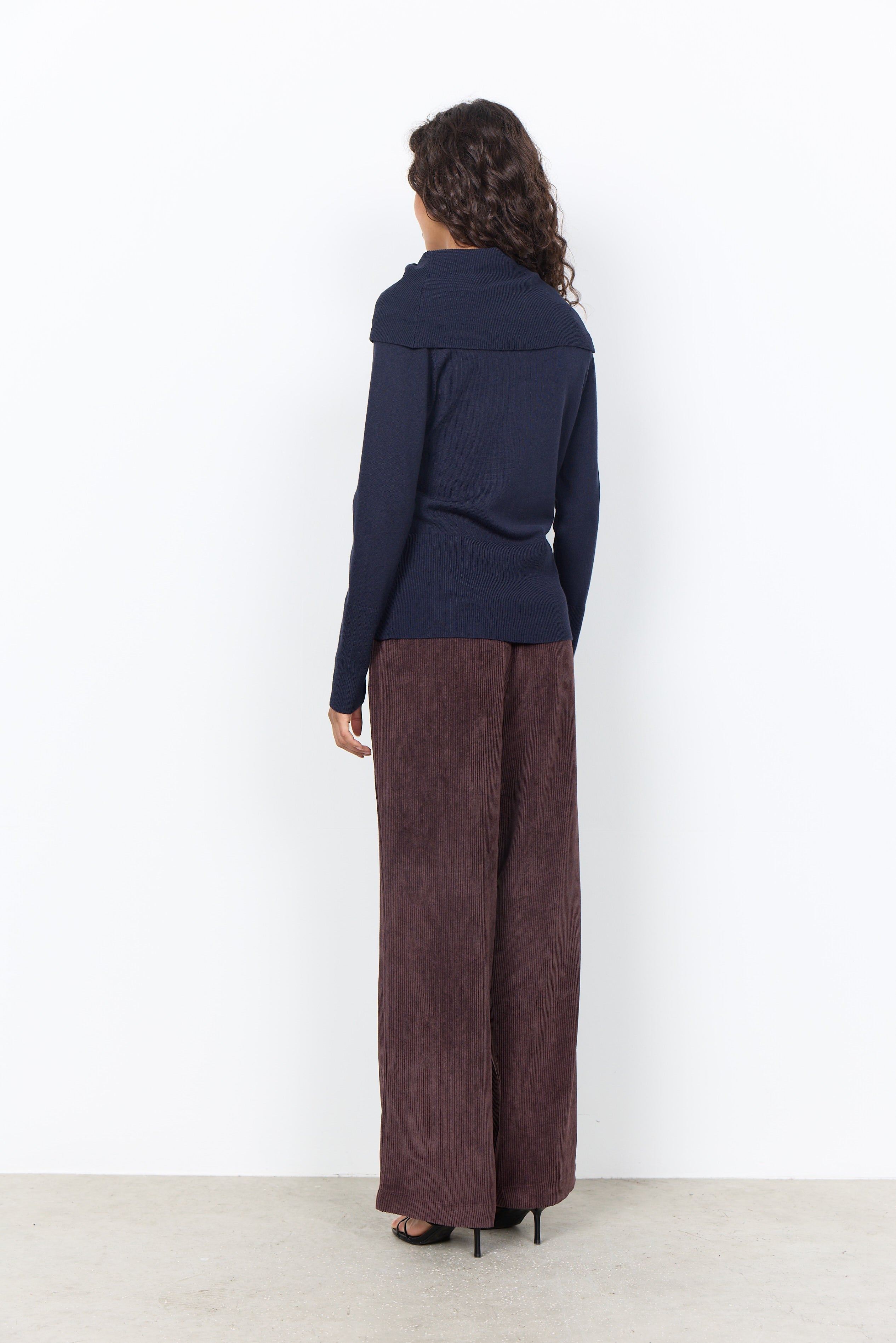 Soya Concepts Long Sleeve Cowl Neck Top - Style 5F32994