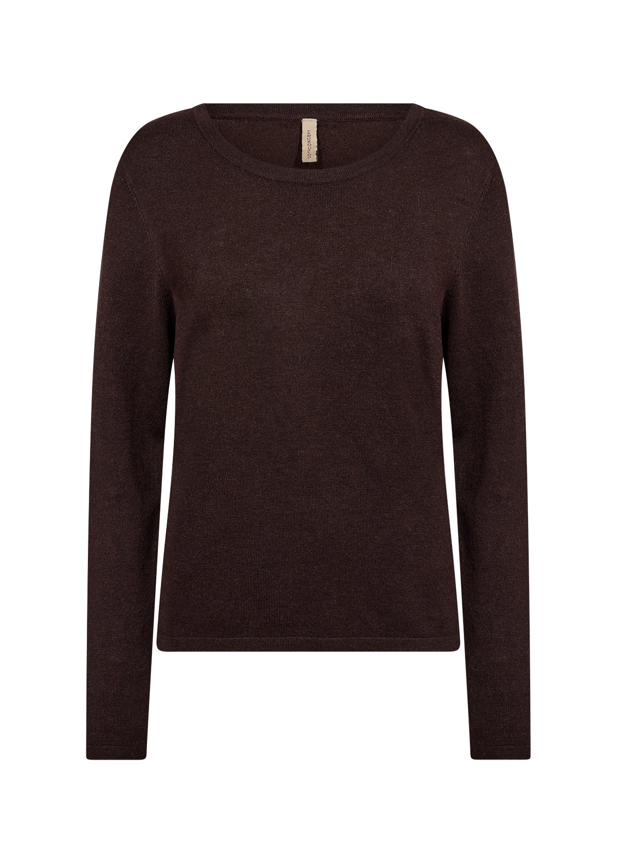 Soya Concepts Dollie Long Sleeve Crew Neck Top - Style 5F33827